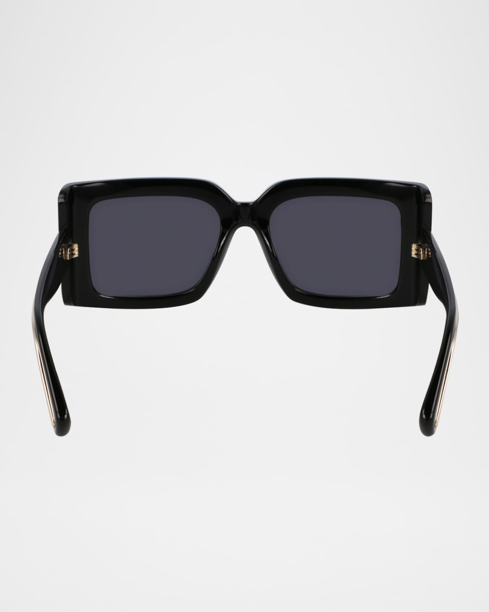 Prisma Modified Acetate Rectangle Sunglasses 1