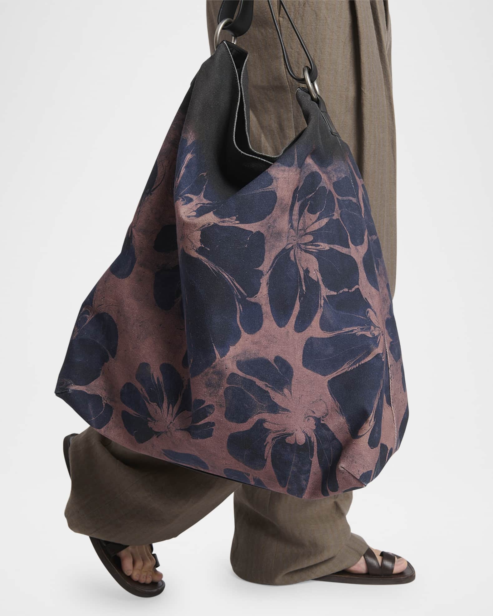 通販 公式サイト - 驚きの激安価格 Floral Men's Noten Van Dries Canvas Marcus Neiman | Bag Tote バッグ