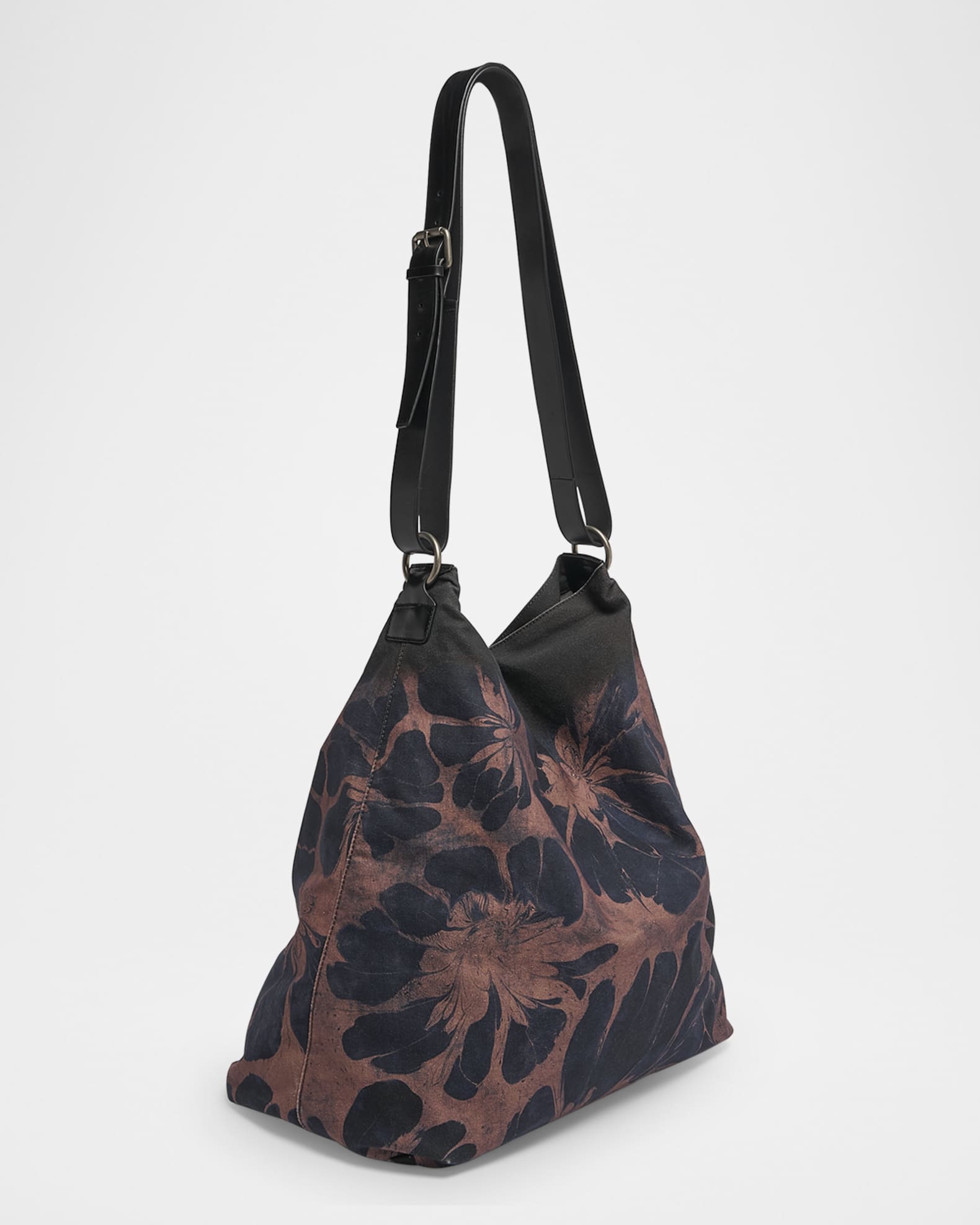 Dries Van Noten Men's Floral Canvas Tote Bag | Neiman Marcus Dries Van Noten Men's Floral Canvas Tote Bag | Neiman Marcus