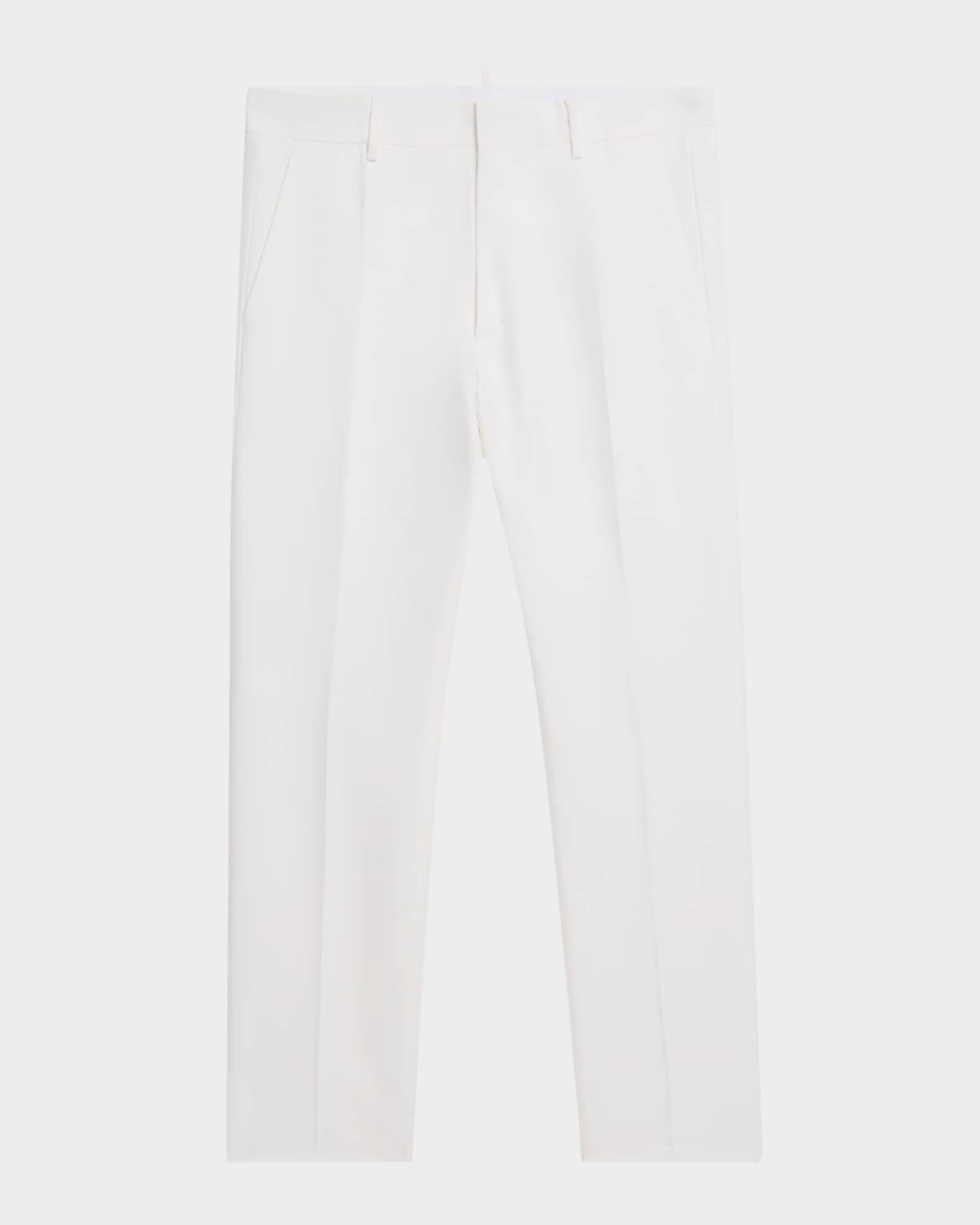 Men's Cotton-Silk Cigarette Pants 0