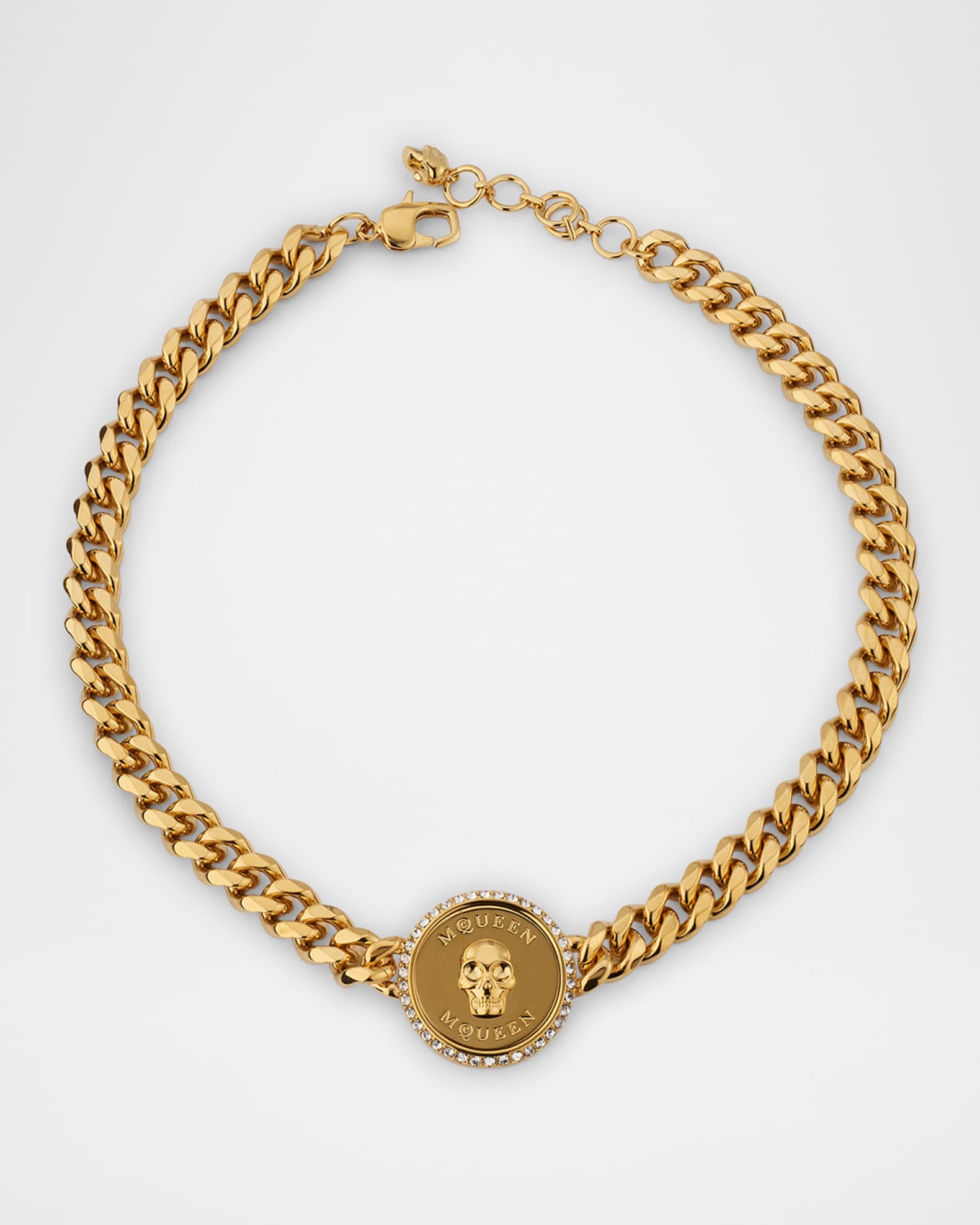 Alexander mcqueen choker necklace top