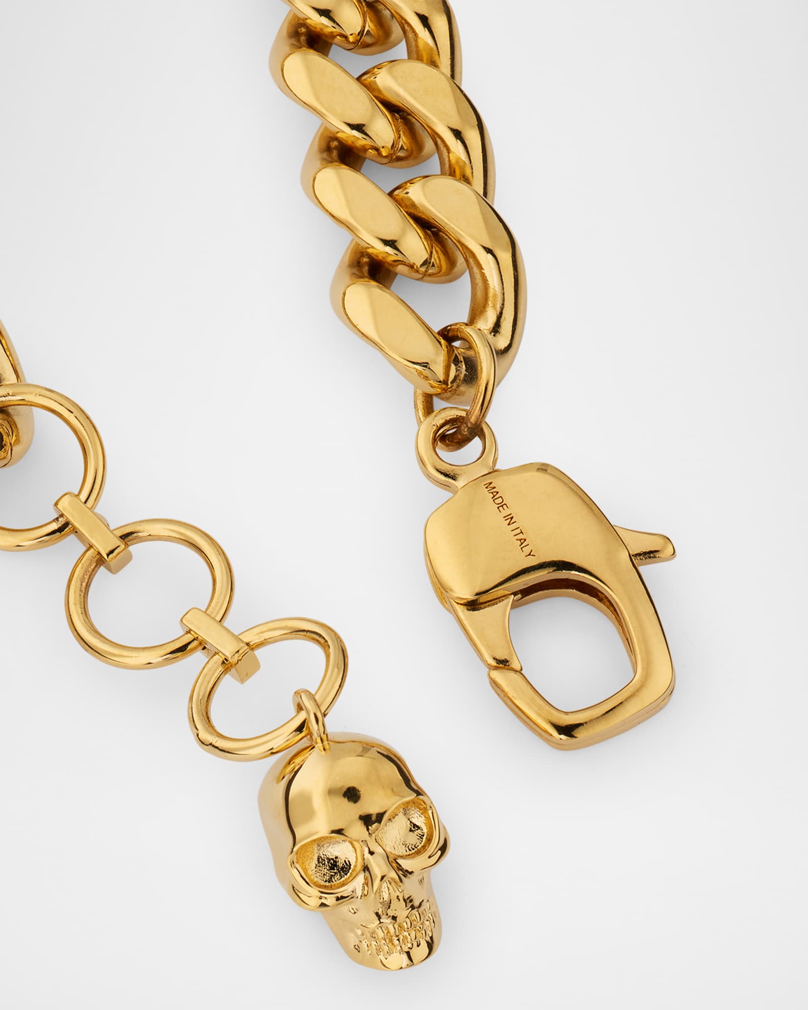 McQueen Sovereign Skull Bracelet | Neiman Marcus
