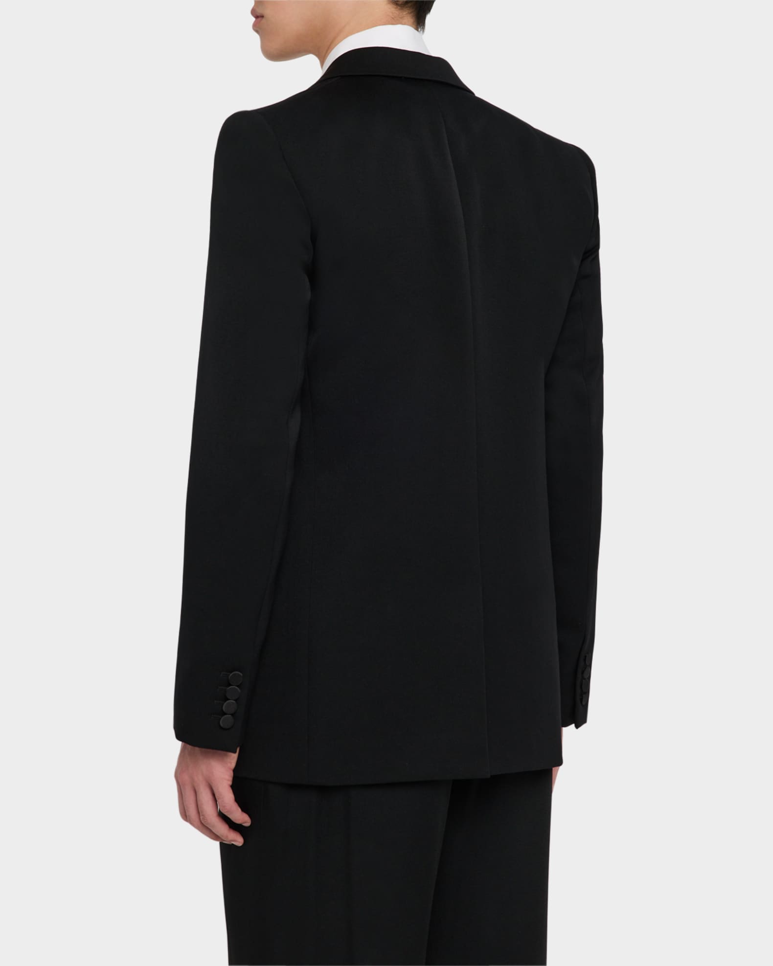 【送料&関税込】Saint Laurent Tuxedo Jacket tuxedo jacket in grain de poudre | Saint Laurent | YSL EE