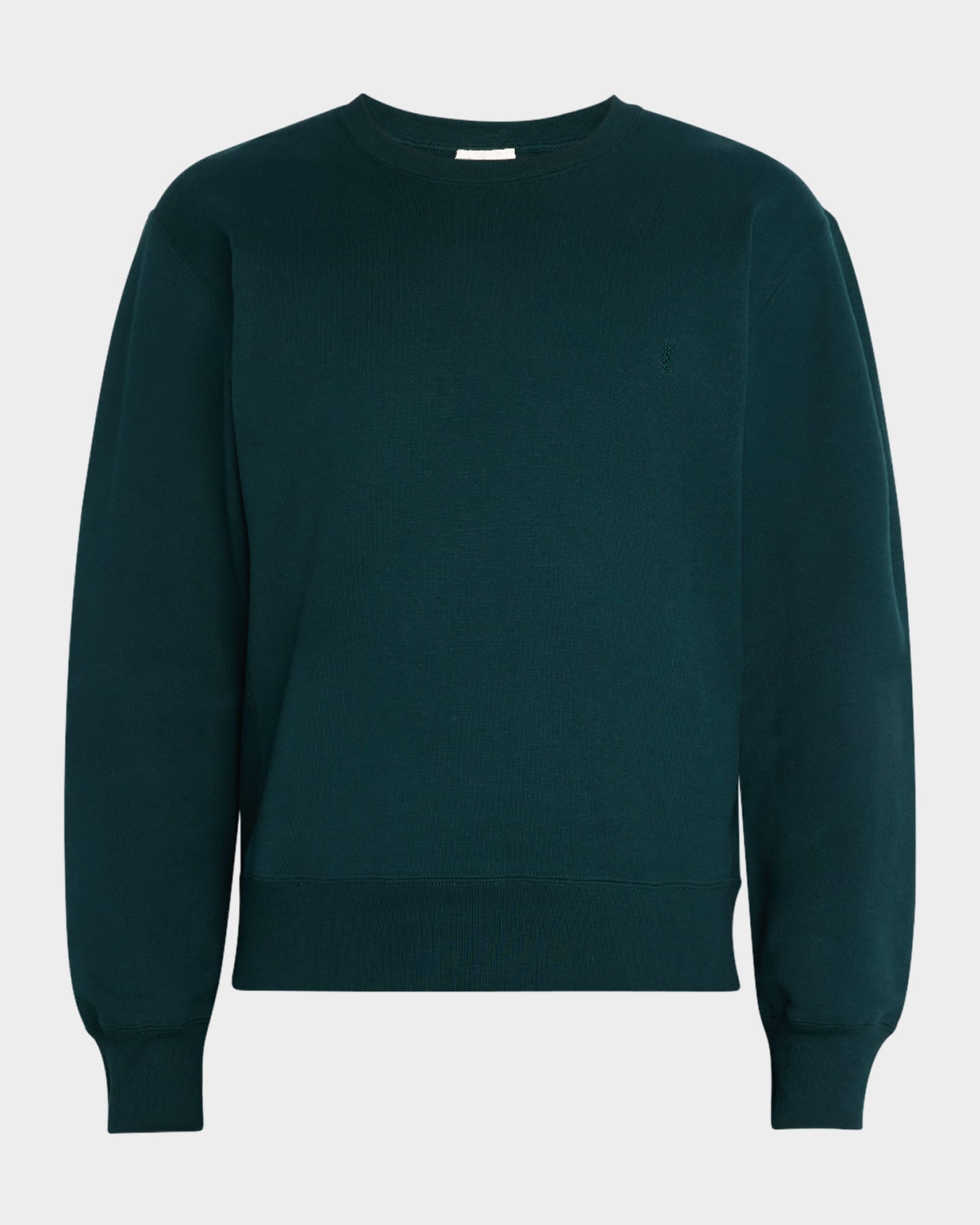 Men's Solid Terry Sweater 0