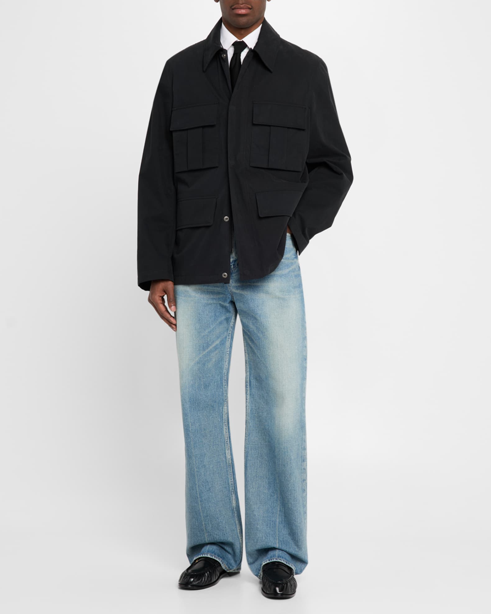 Men's Multi-Pocket Utility Jacket 1