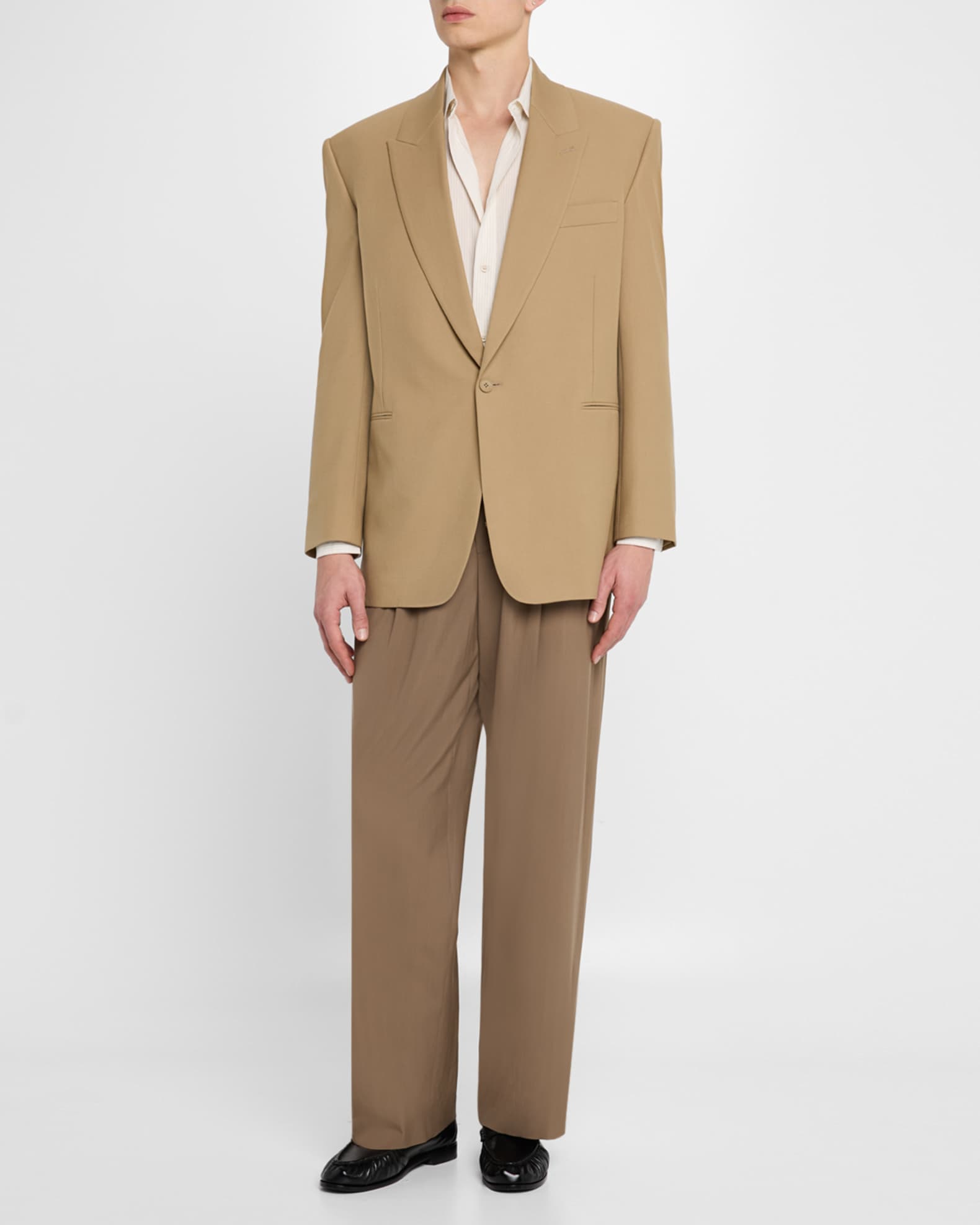 Men's Solid Gabardine Sport Coat 1