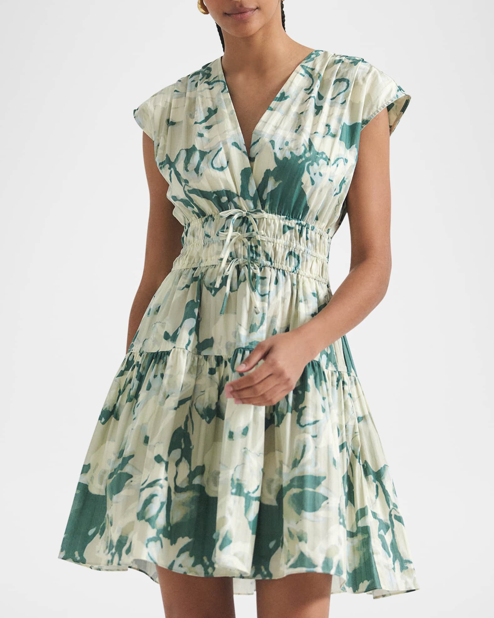 Derek Lam 10 Crosby Juniper Tora Mini Dress | Neiman Marcus