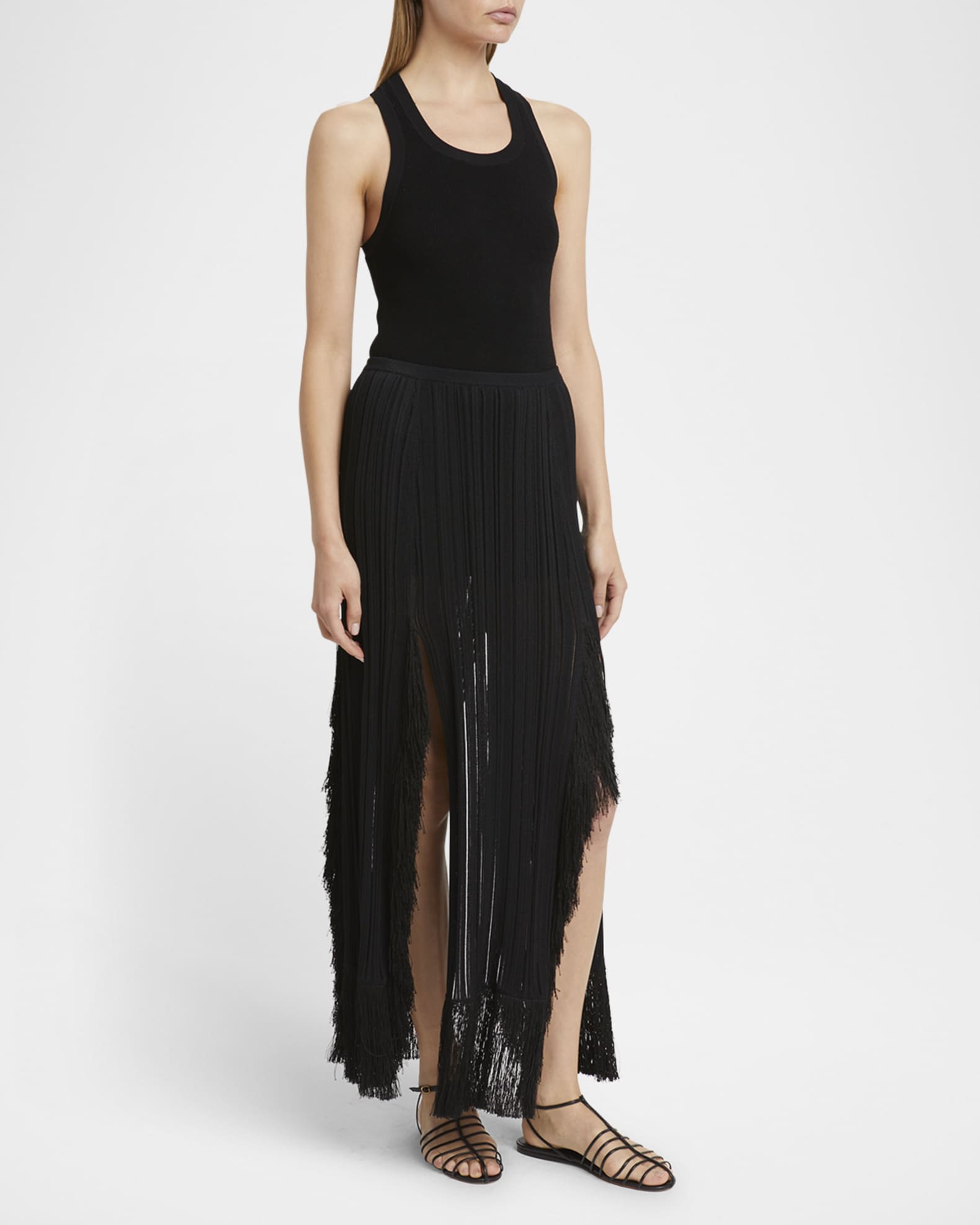 【PORTERNA】Coze shirring long skirt Shirring Long Band Skirt - Korean Women's Fashion | LEWKIN