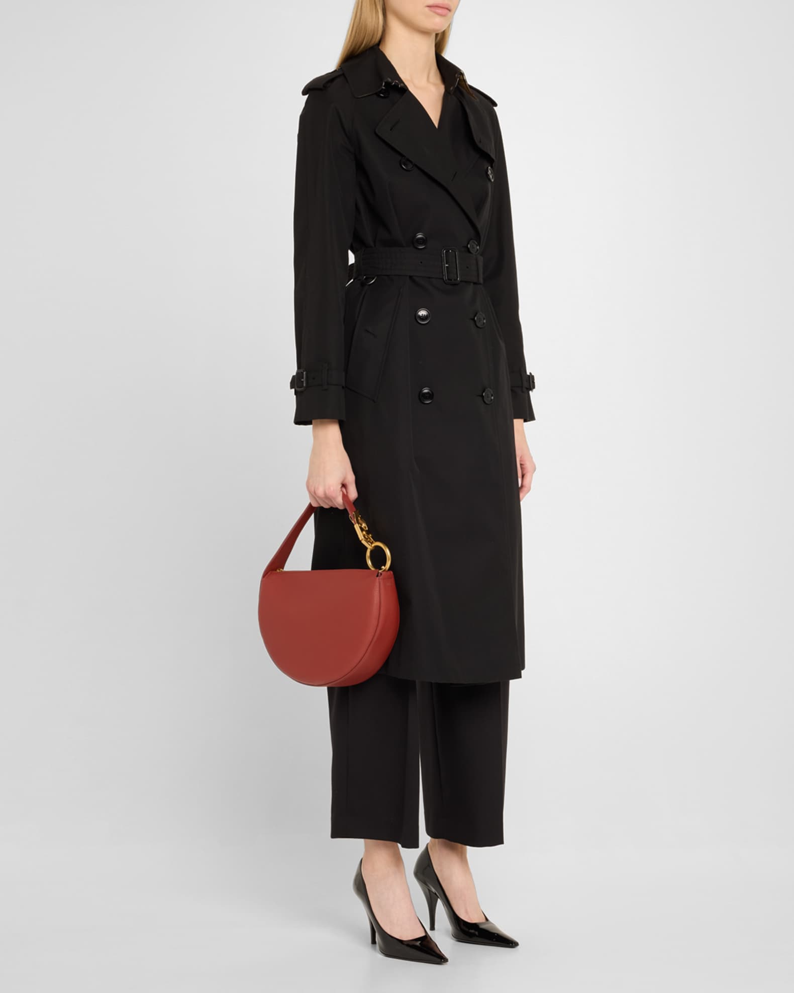 Burberry Knight Arc Bag | Neiman Marcus Burberry Knight Arc Bag | Neiman Marcus