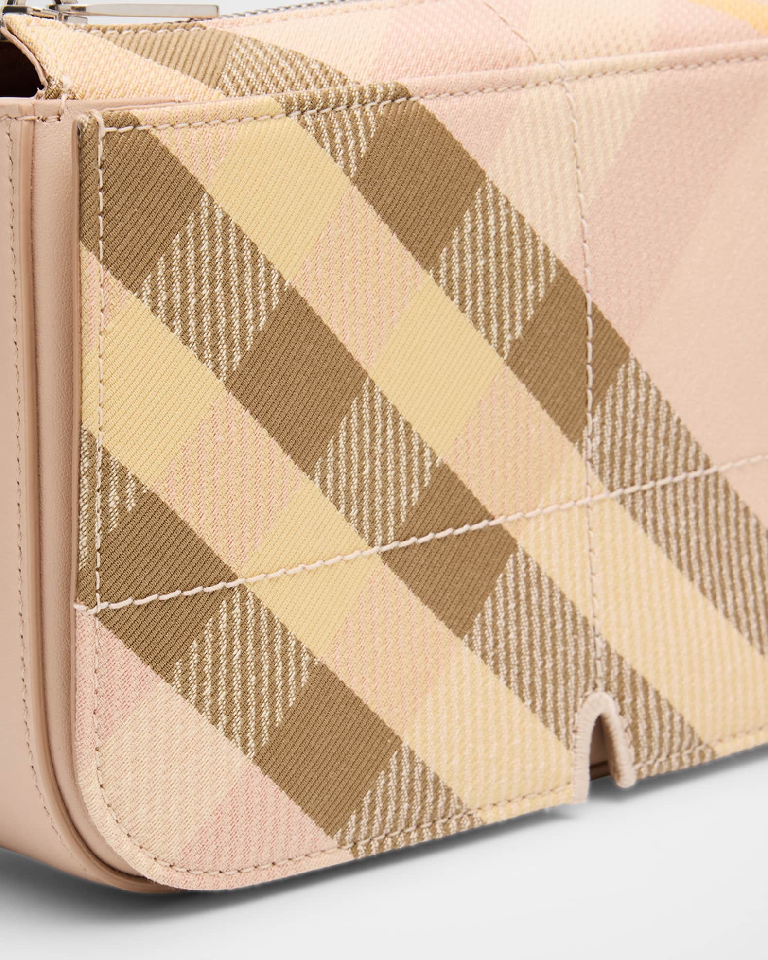 Burberry Snip Check Crossbody Bag | Neiman Marcus