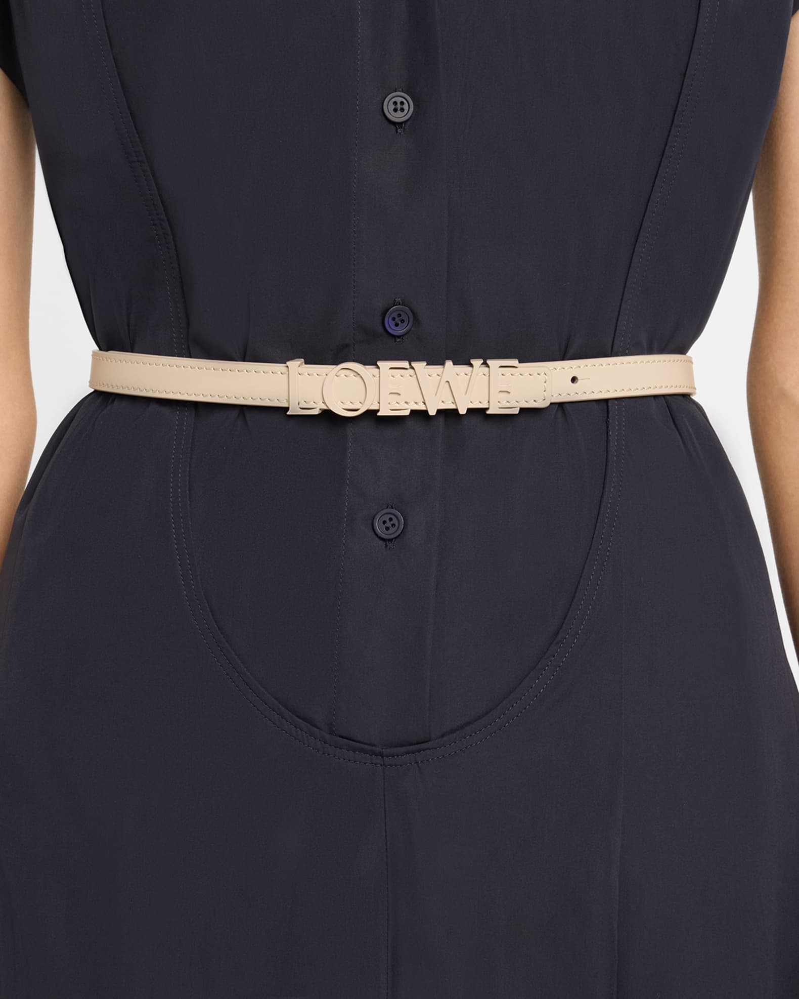 ベルト LOEWE 'Lettering' logo belt Loewe 'Lettering' Logo Belt