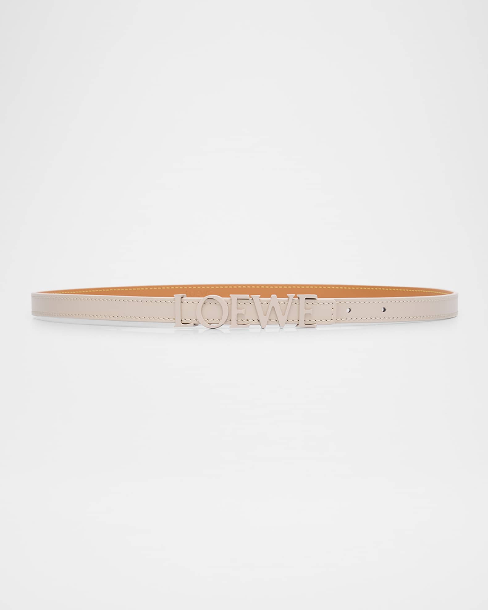 loewe 'lettering'ロゴ「レタリング」ベルト Loewe - Logo leather belt Loewe