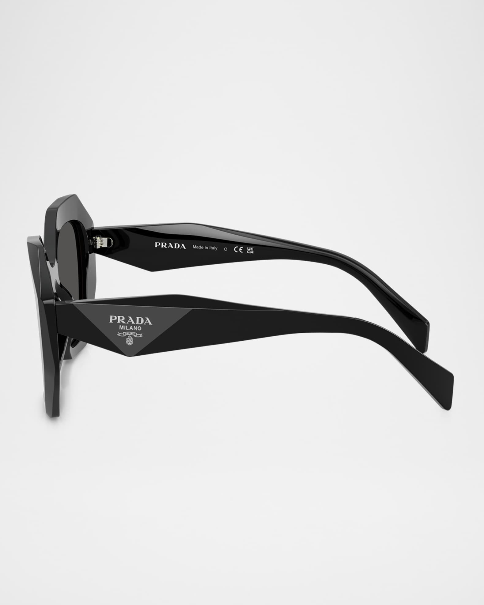 PR 16WS Geometric Sunglasses 1