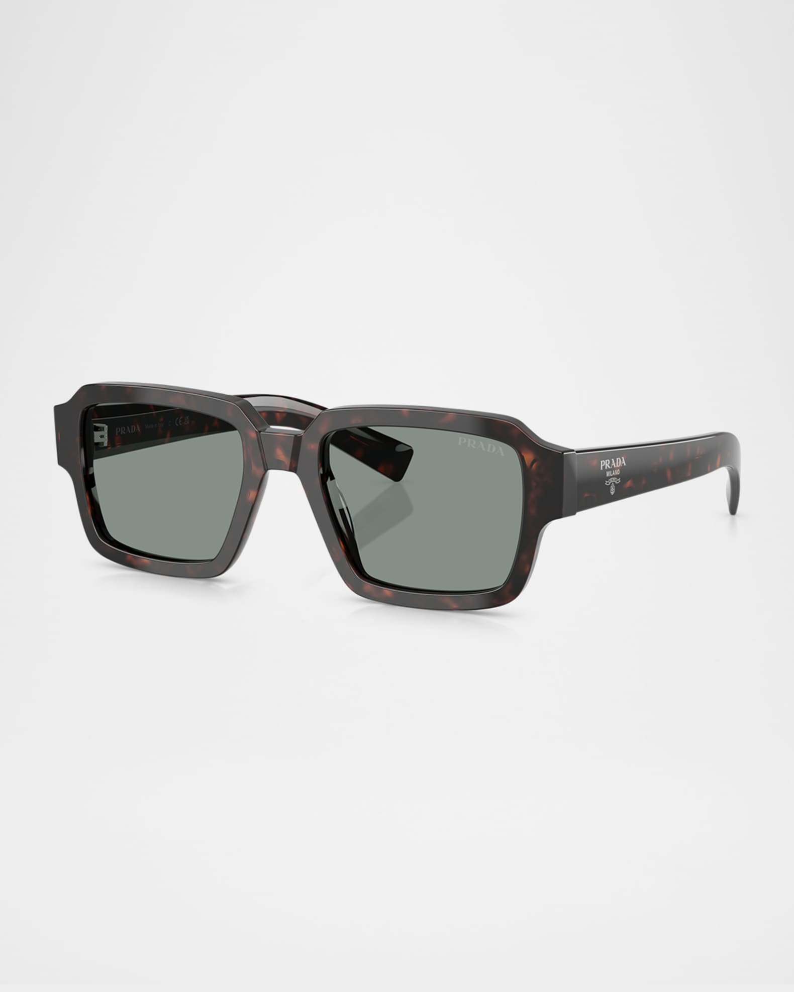 Prada Men's PR 02ZSF Square Sunglasses | Neiman Marcus