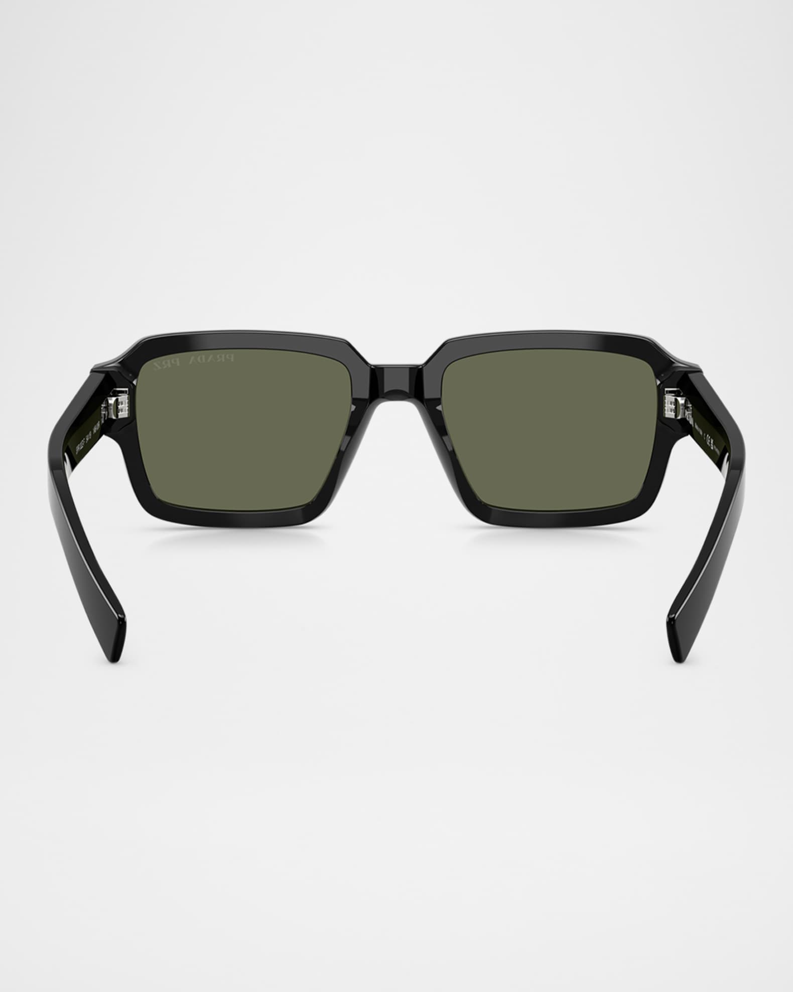 Prada Men's PR 02ZSF Square Sunglasses | Neiman Marcus
