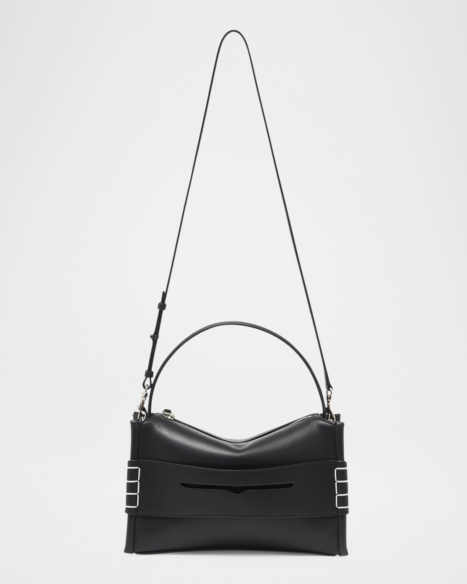 Penny Loafer Leather Crossbody Bag 0