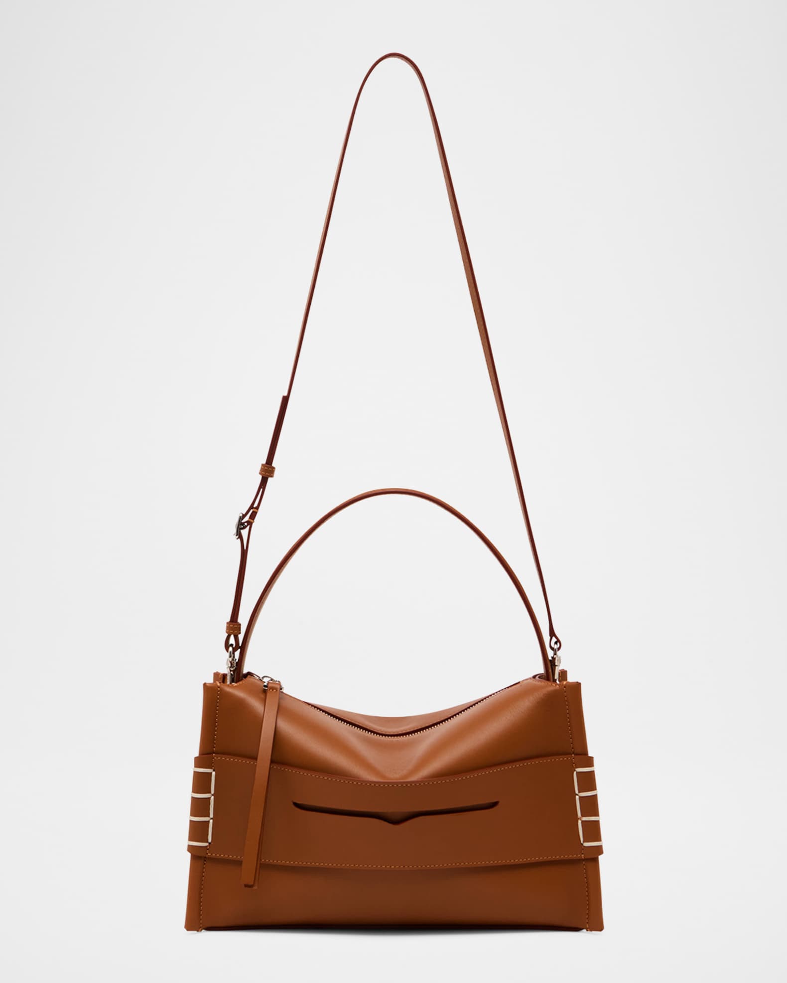 トートバッグ J W ANDERSON Nano Smooth Leather Cap Crossbody Bag Brown HB0 JW Anderson Men's' Nano Cap Bag in Brown | LN-CC®