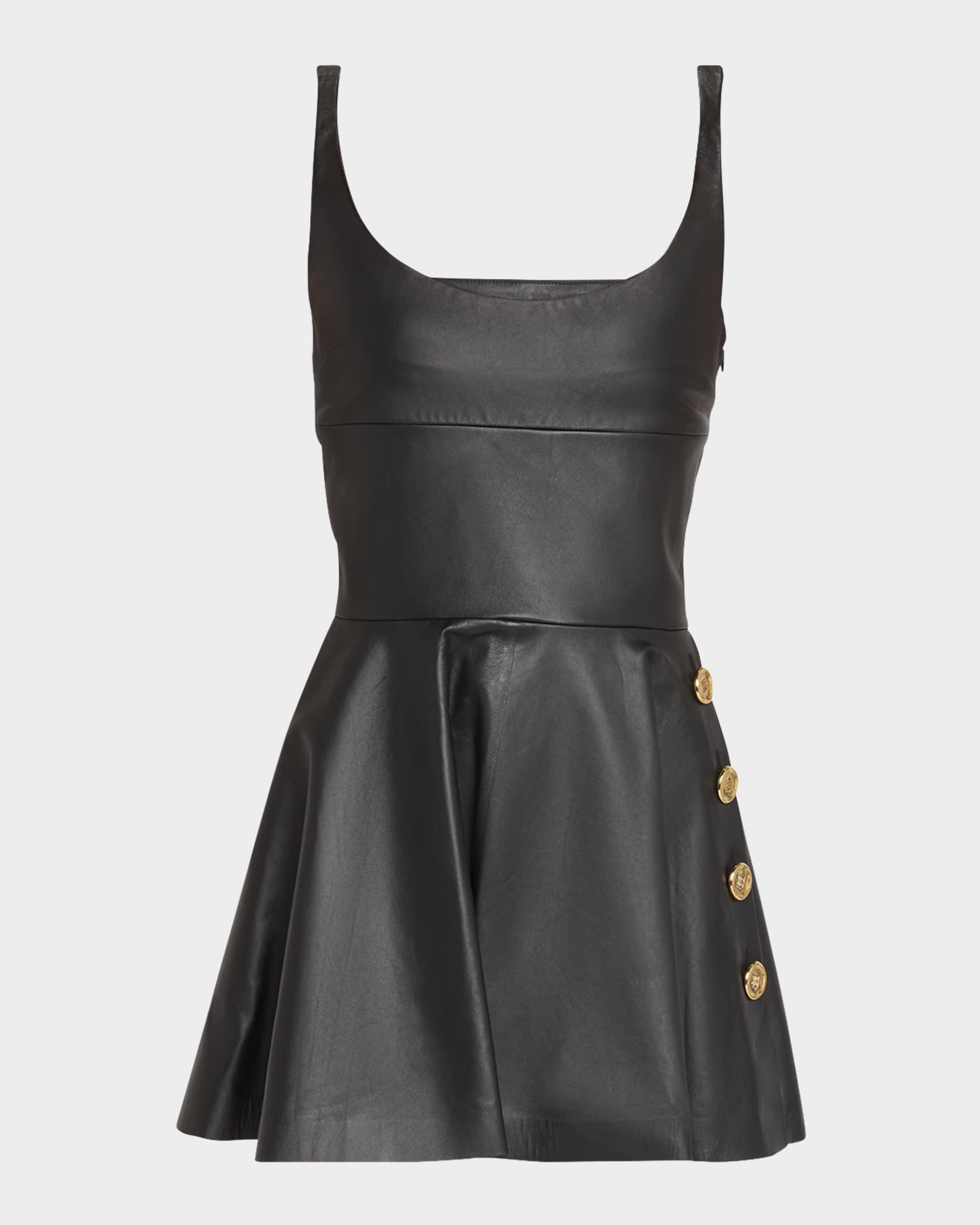 【関税&送料込】Givenchy Black Taffetas Mini Dress GIVENCHY | RUCHED TANK TOP DRESS