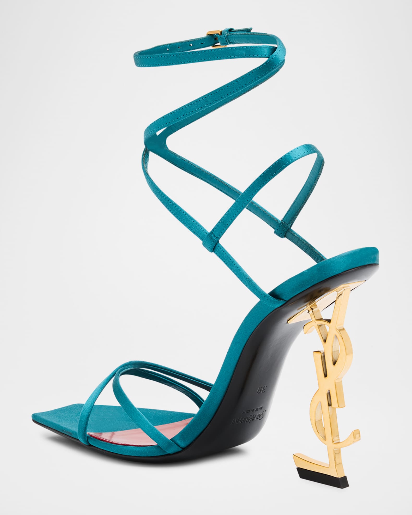 Ysl logo heel cheap