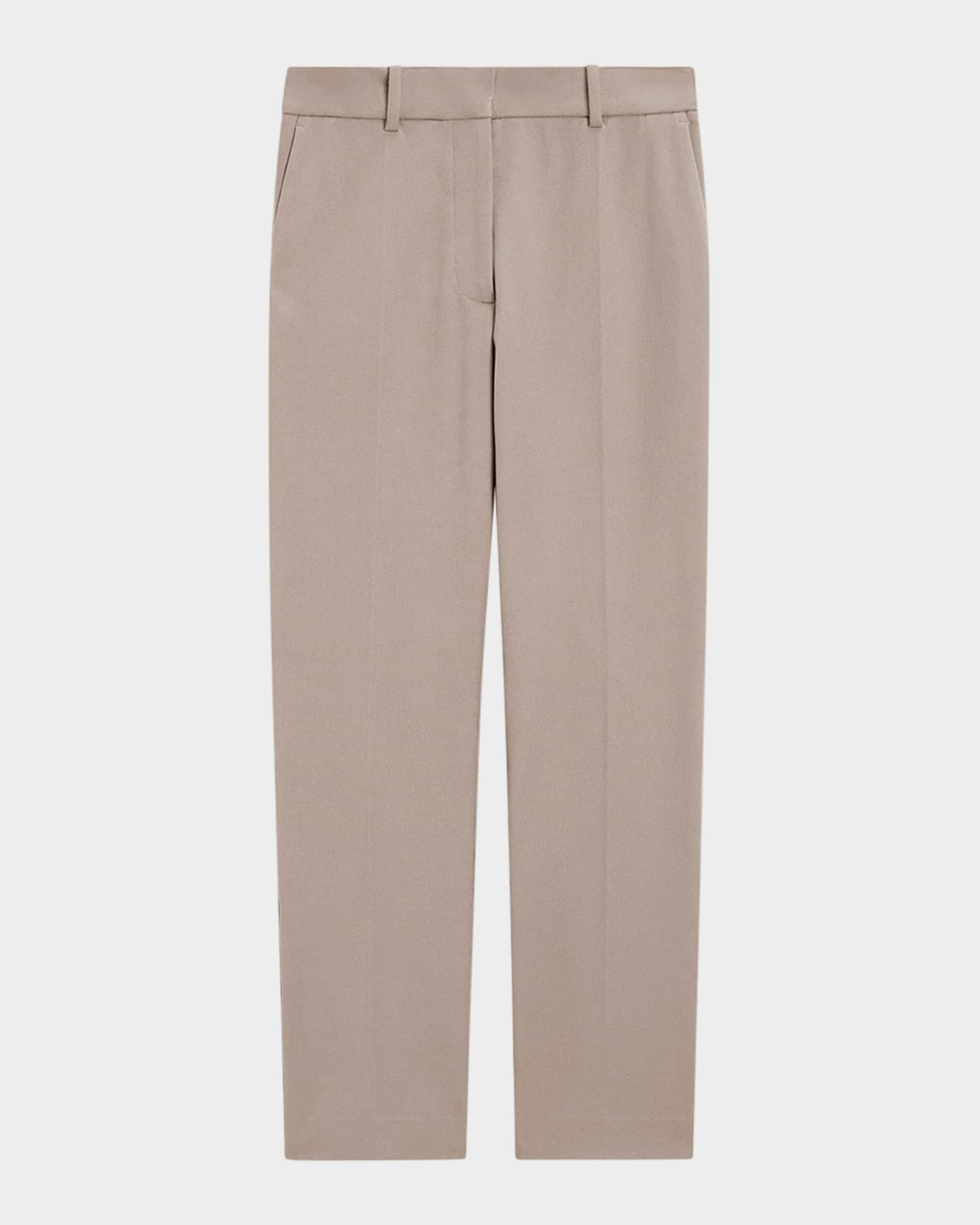Coleman Cropped Gabardine Pants 0