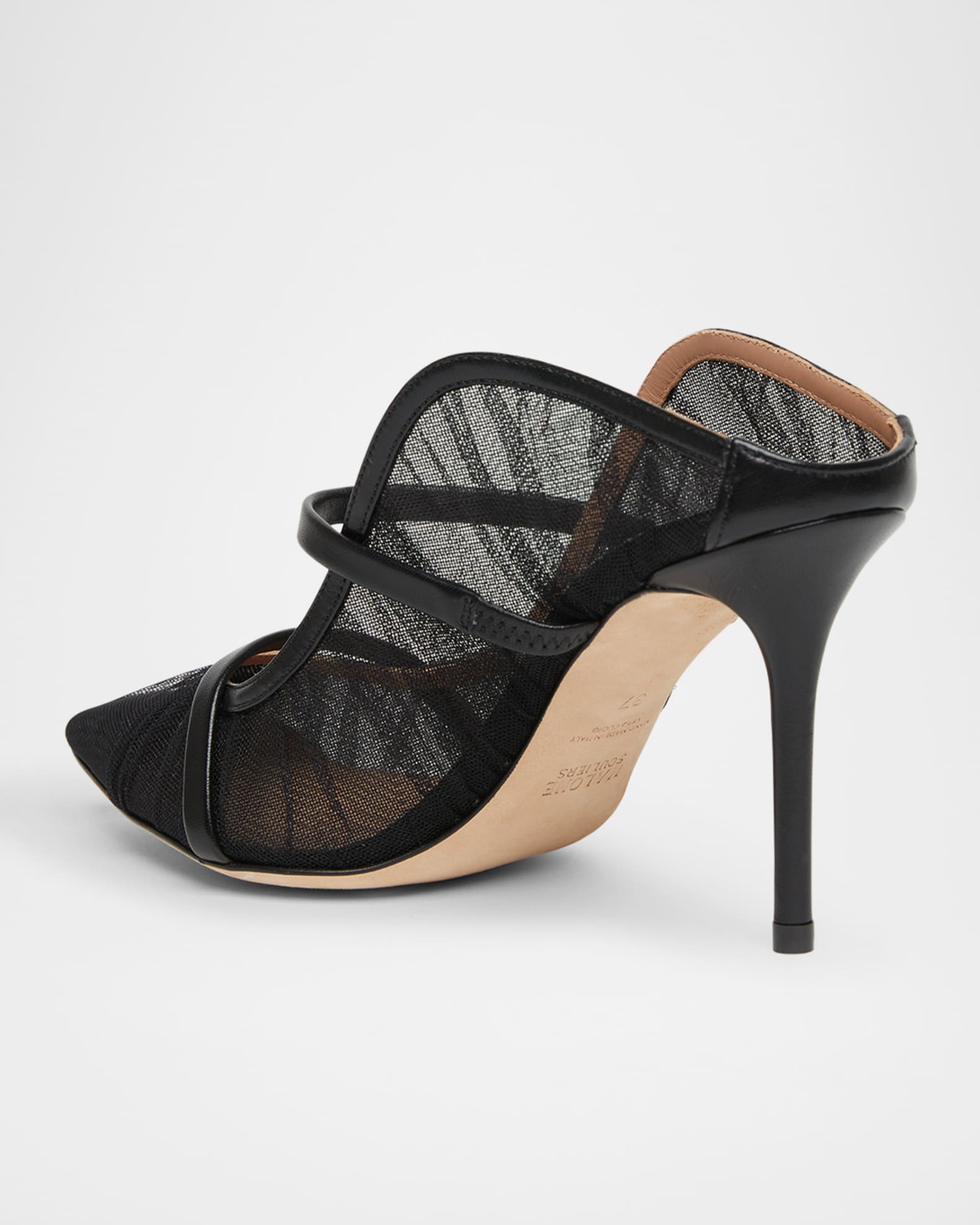 Maureen Tulle Dual-Band Mule Pumps - Thumbnail 2