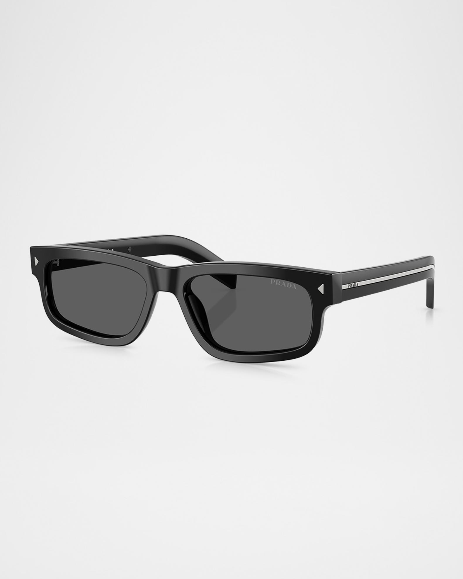 Prada Men's Rectangular Sunglasses | Neiman Marcus