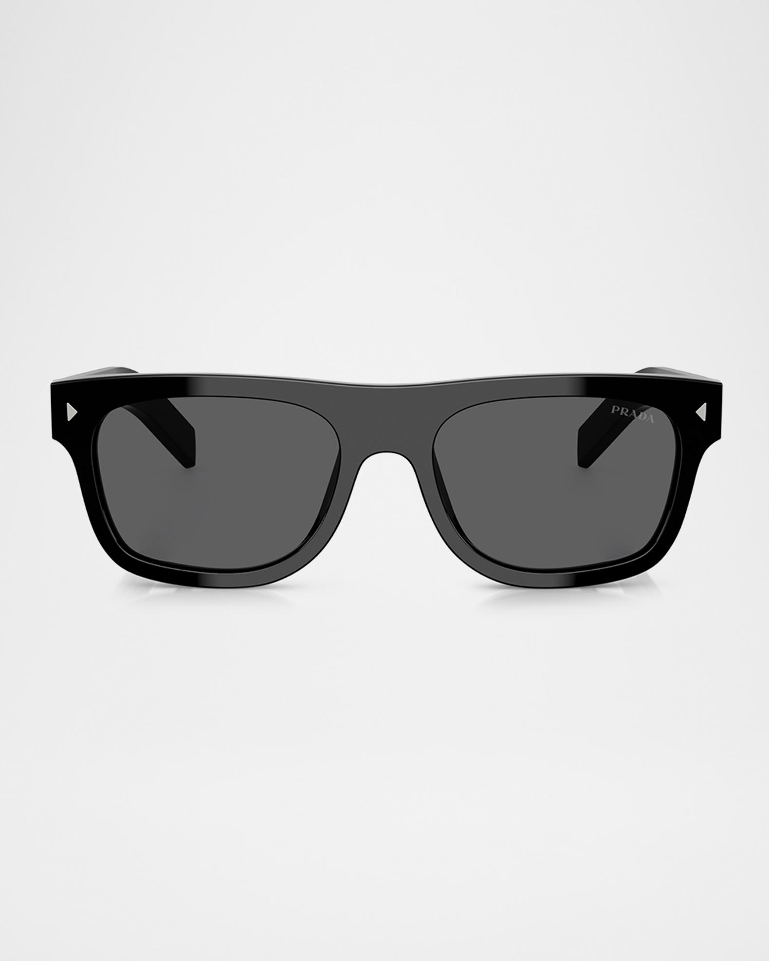 Prada Men's PR B12SF Pillow Sunglasses | Neiman Marcus