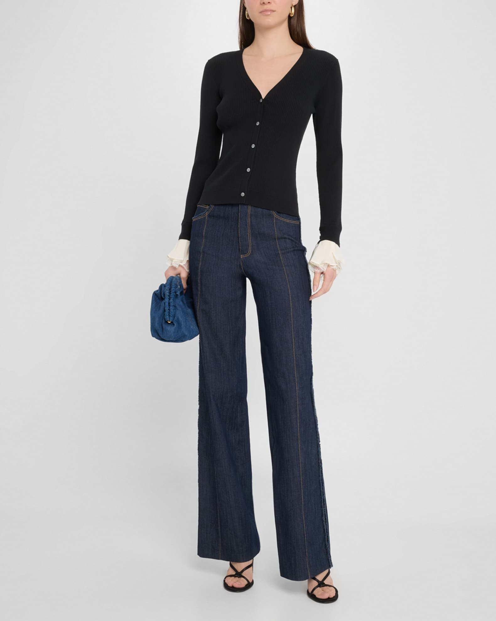 Bernadette Ribbed Cardigan 1