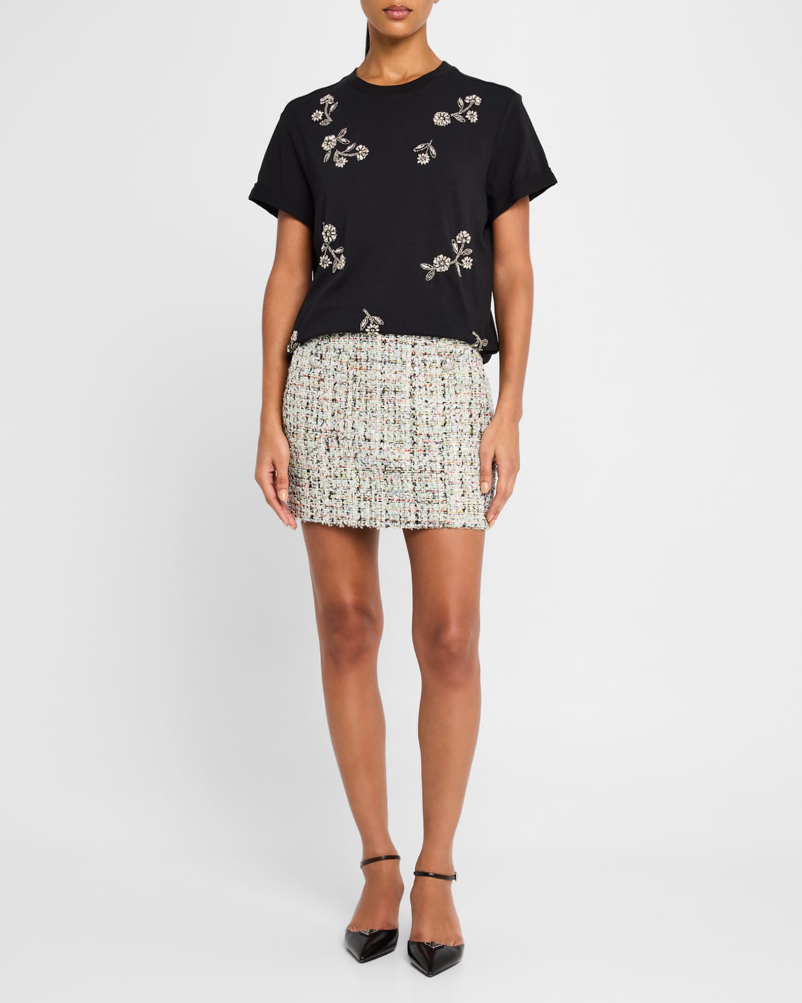 Randi Bouclé Skirt 1