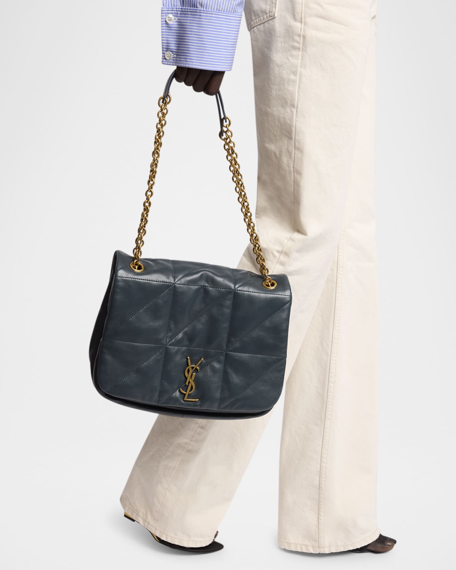 Jamie 4.3 Medium YSL Crossbody Bag in Calfskin  1