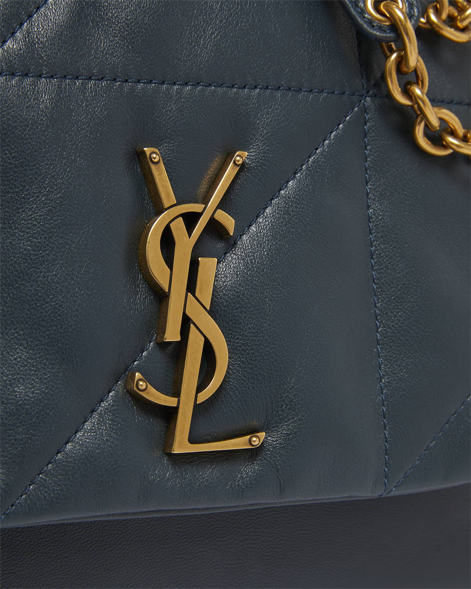 SAINT LAURENT 関税込 ジェイミー 4.3 medium Saint Laurent Niki Medium YSL Denim Shoulder Bag - Bergdorf