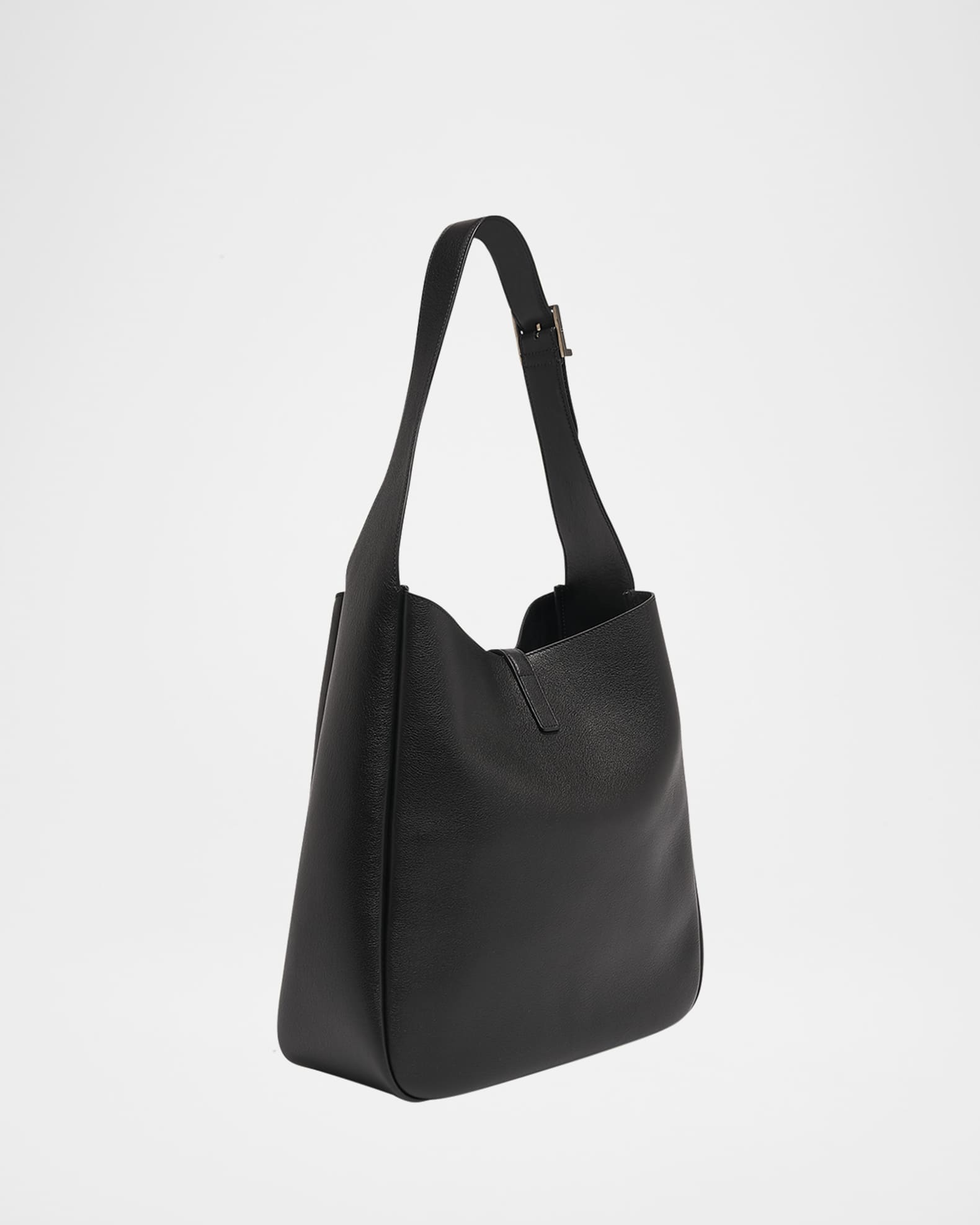 Saint Laurent Le 5 À 7 Large Hobo Bag in Smooth Leather