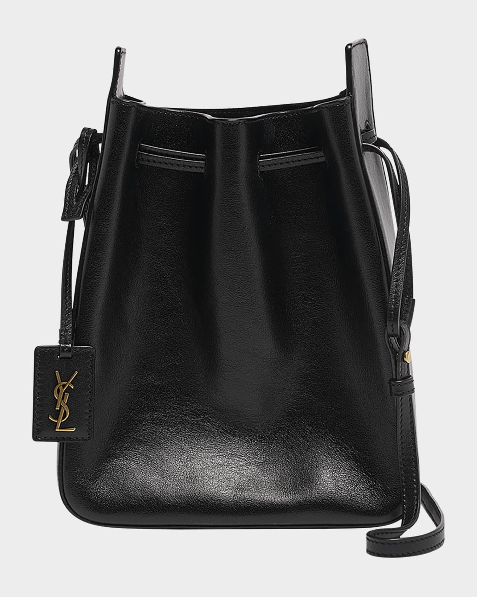 Small YSL Bucket Bag in Calfskin 0