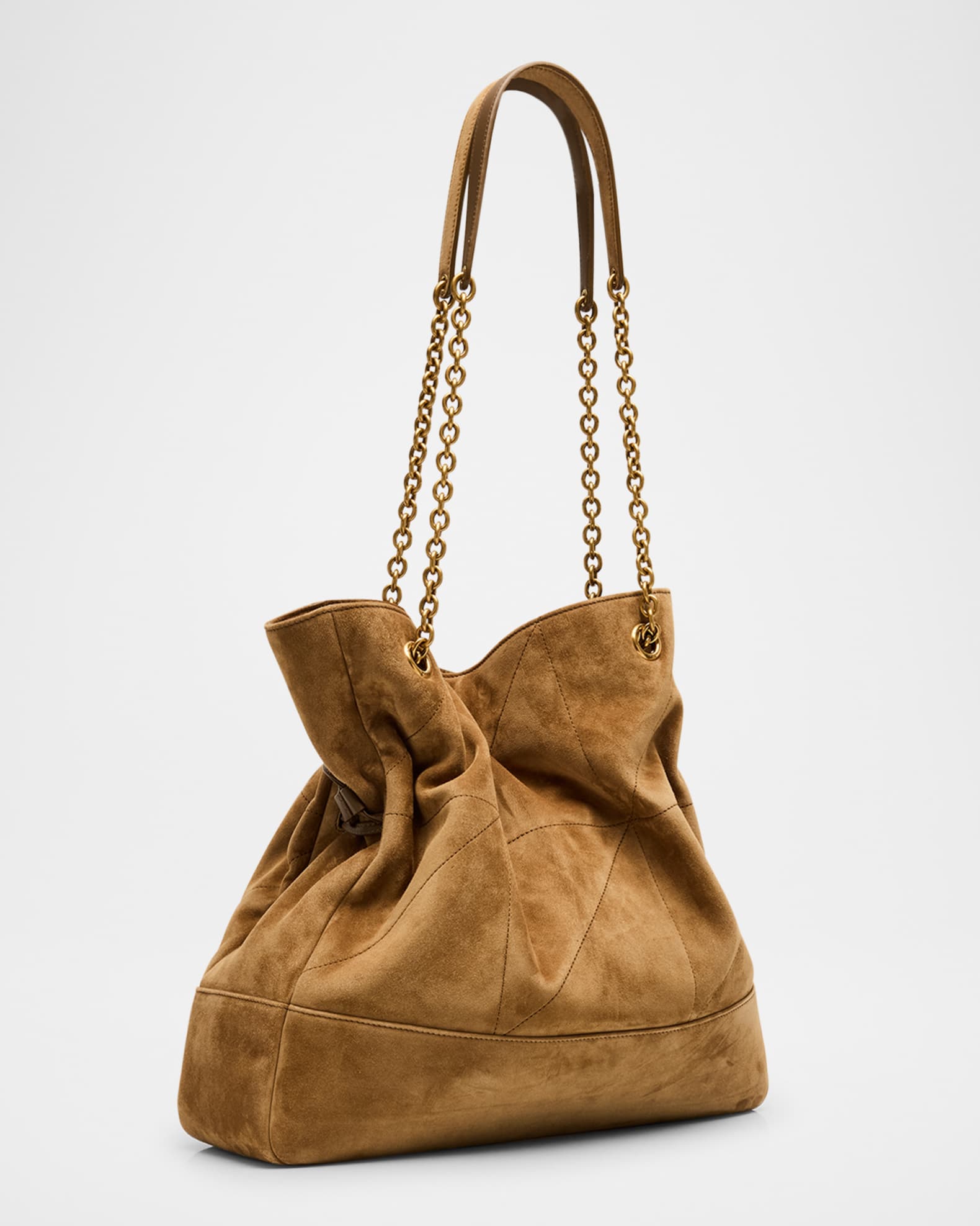 ショルダーバッグ・ポシェット Saint Laurent MEDIUM JAMIE 4.3 SUEDE SHOULDER BAG 0400022483378_GOLDENLEAF?wid=