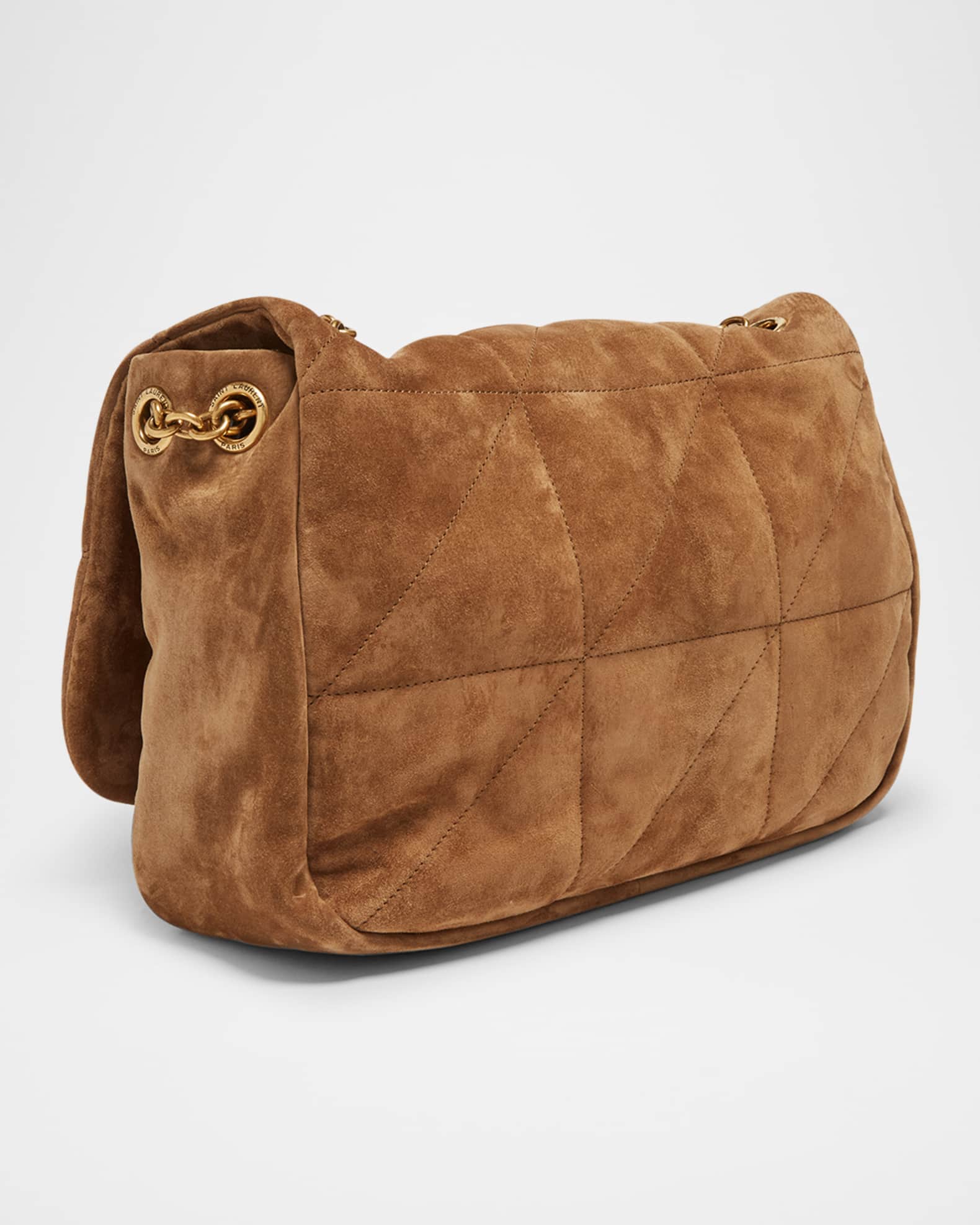 Saint Laurent Jamie 4.3 Medium Quilted Suede Shoulder Bag