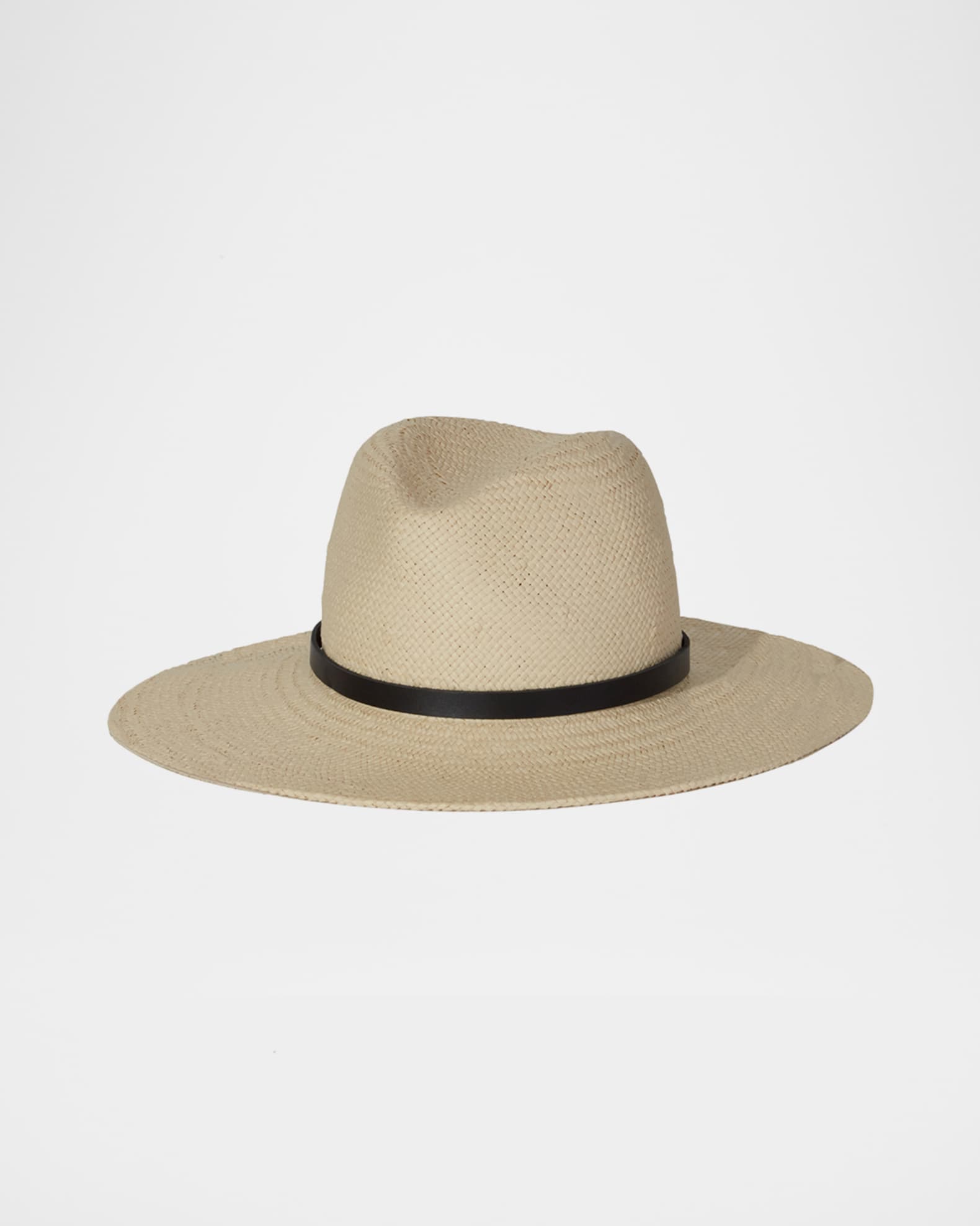 Janessa Leone Lyra Packable Straw Fedora Hat Neiman Marcus