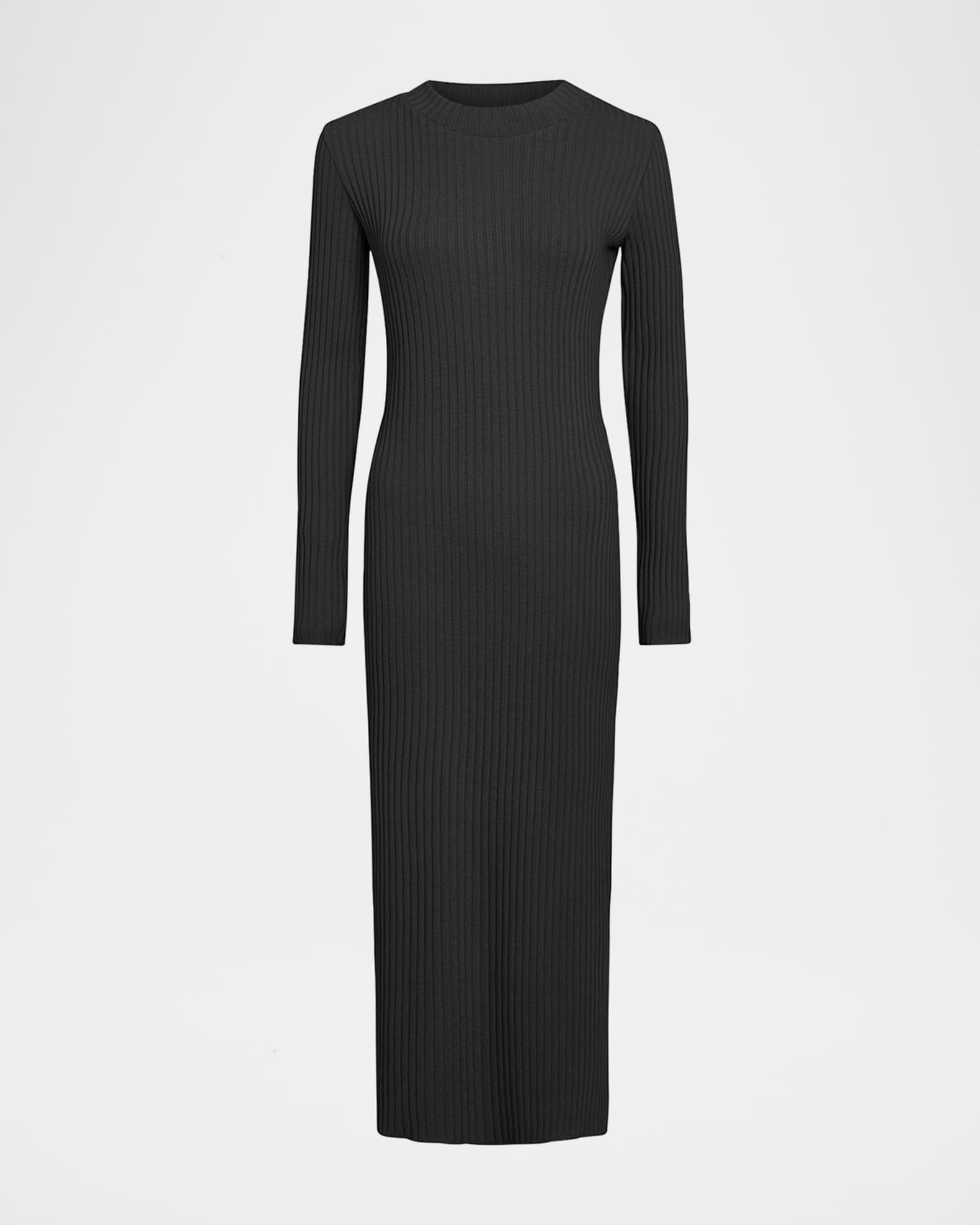 Jacob Rib Side Ruched Dress Jacob Rib Side Ruched Dress