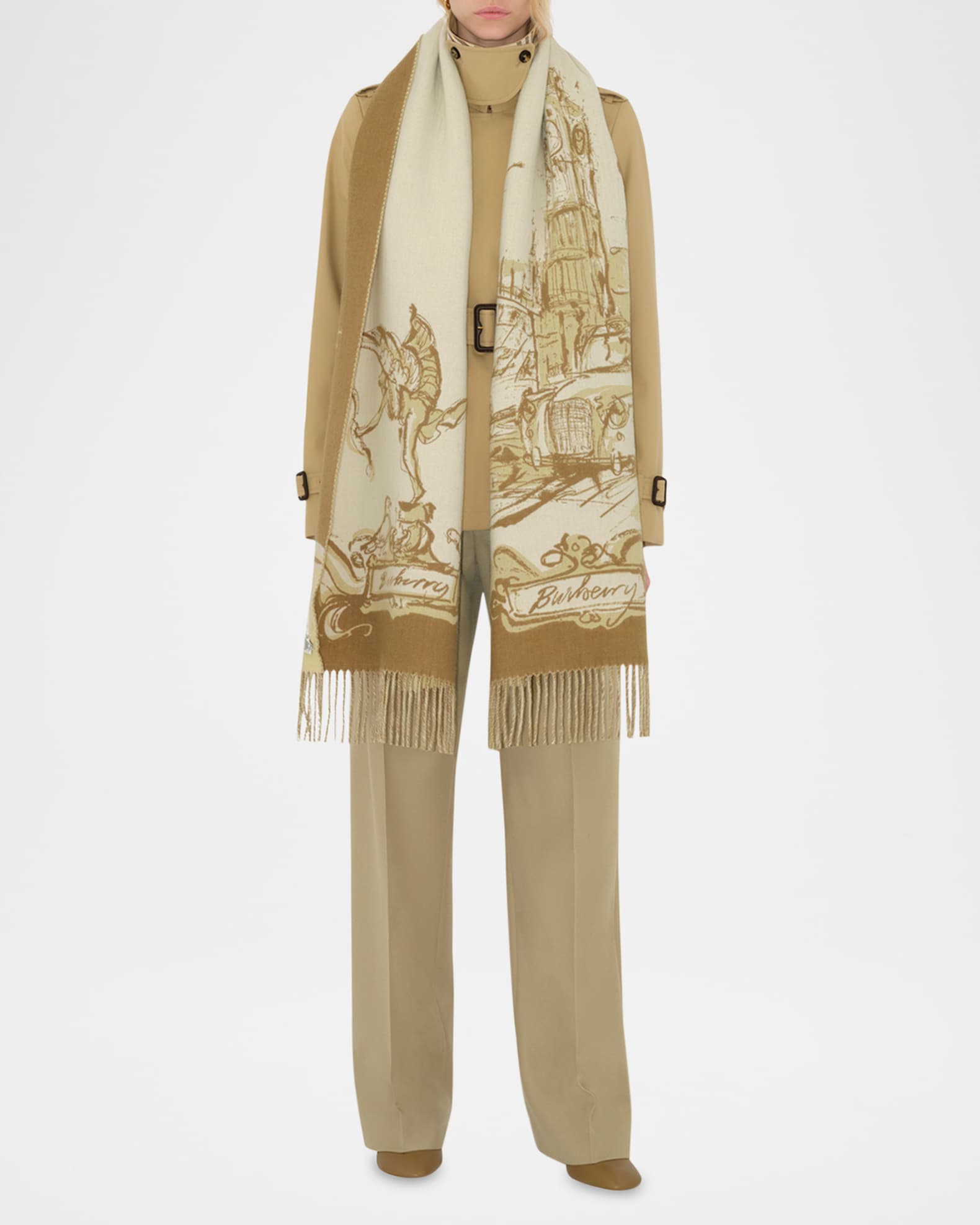 Burberry inspired scarf outlet