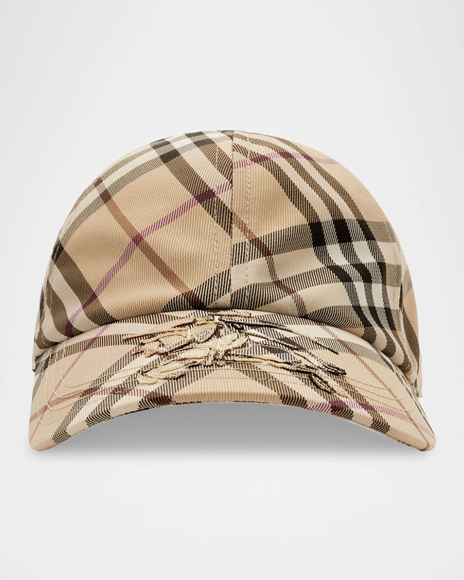Check Knight Baseball Cap 0