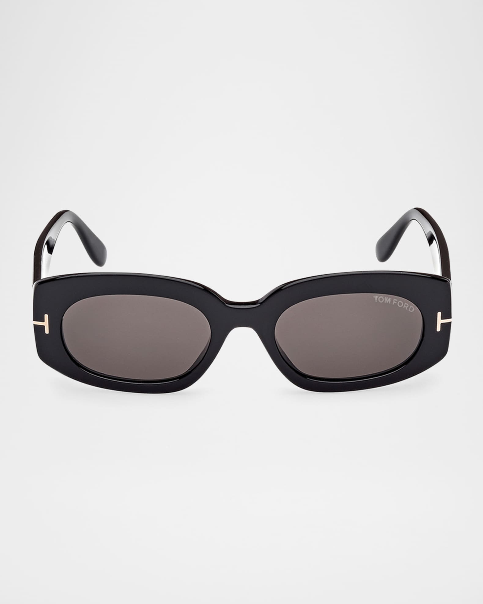 TOM FORD Cielle Oval Acetate Sunglasses