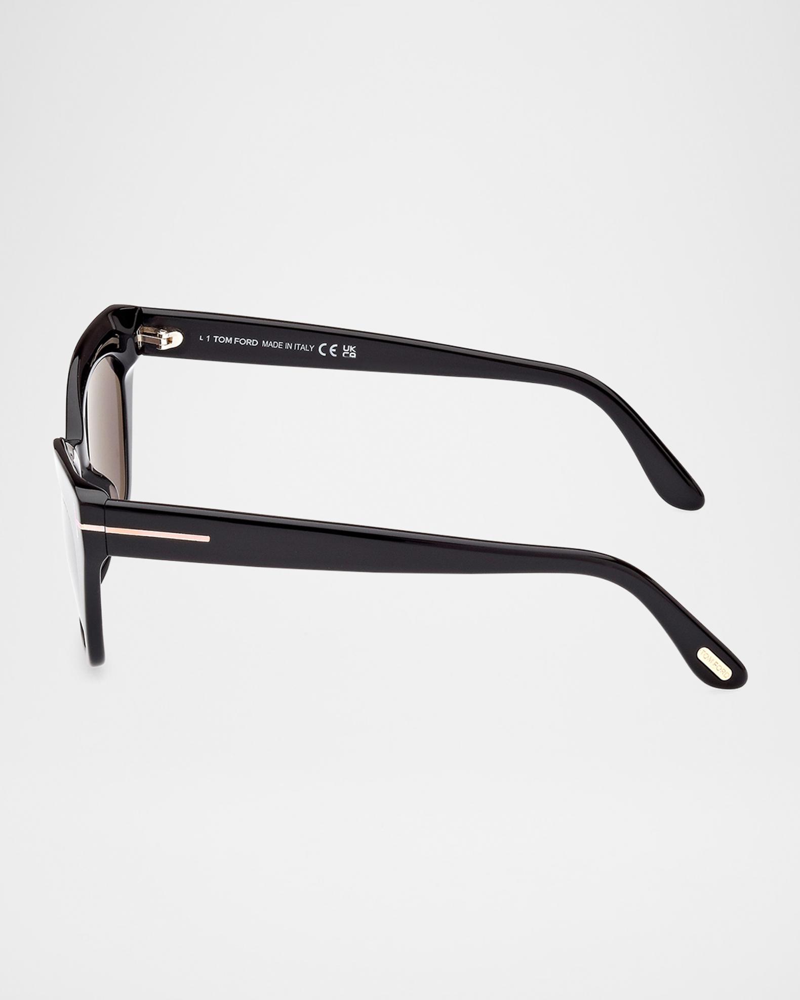 TOM FORD Juliette Acetate Cat-Eye Sunglasses | Neiman Marcus display picture 2