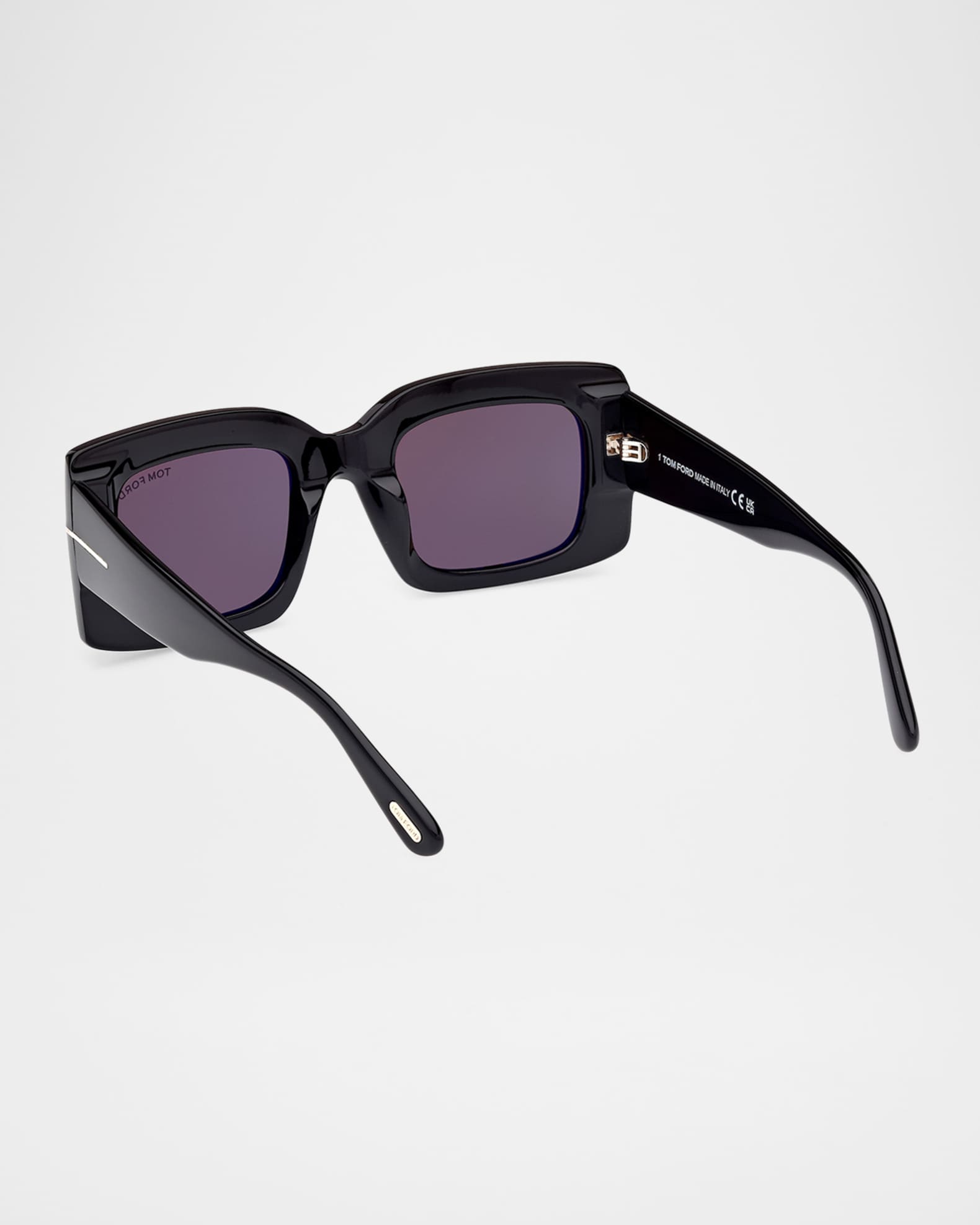 Brigitta Rectangle Acetate Sunglasses 1