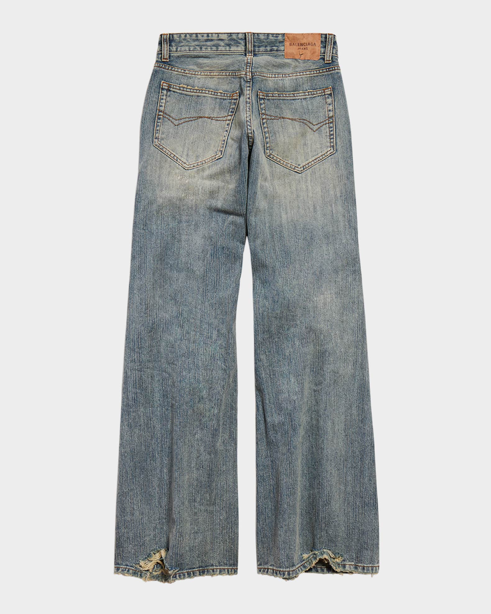 バレンシアガ Balenciaga Low Waist Pants Balenciaga Low Waist Baggy Pants | Neiman Marcus