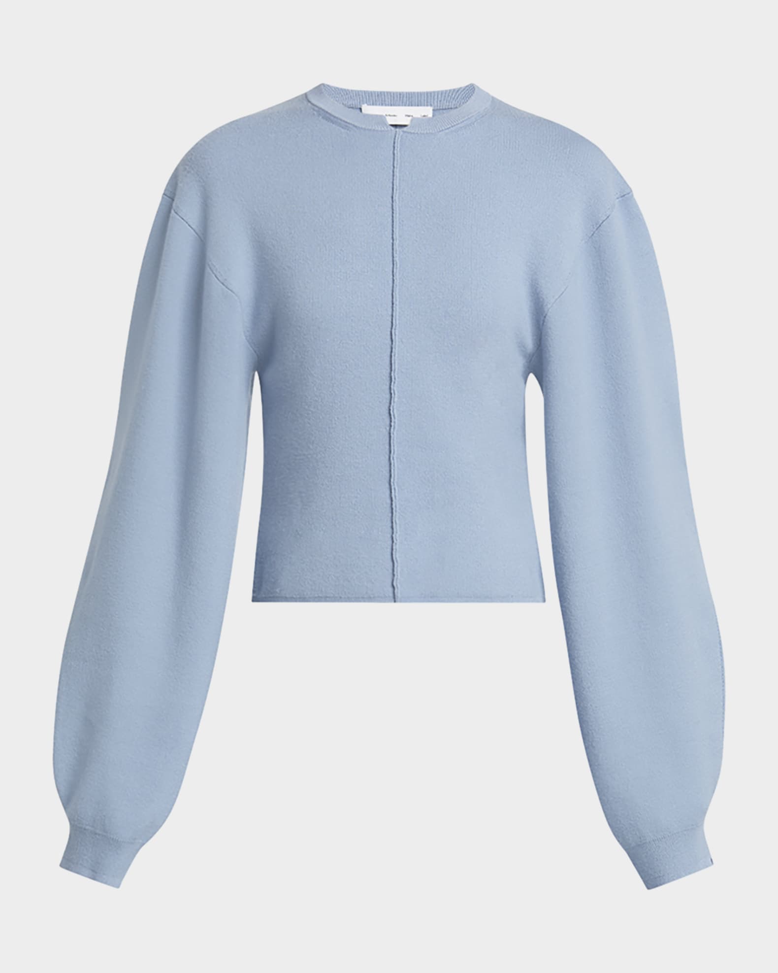 Carolina Crewneck Souffle Knit Sweater 0