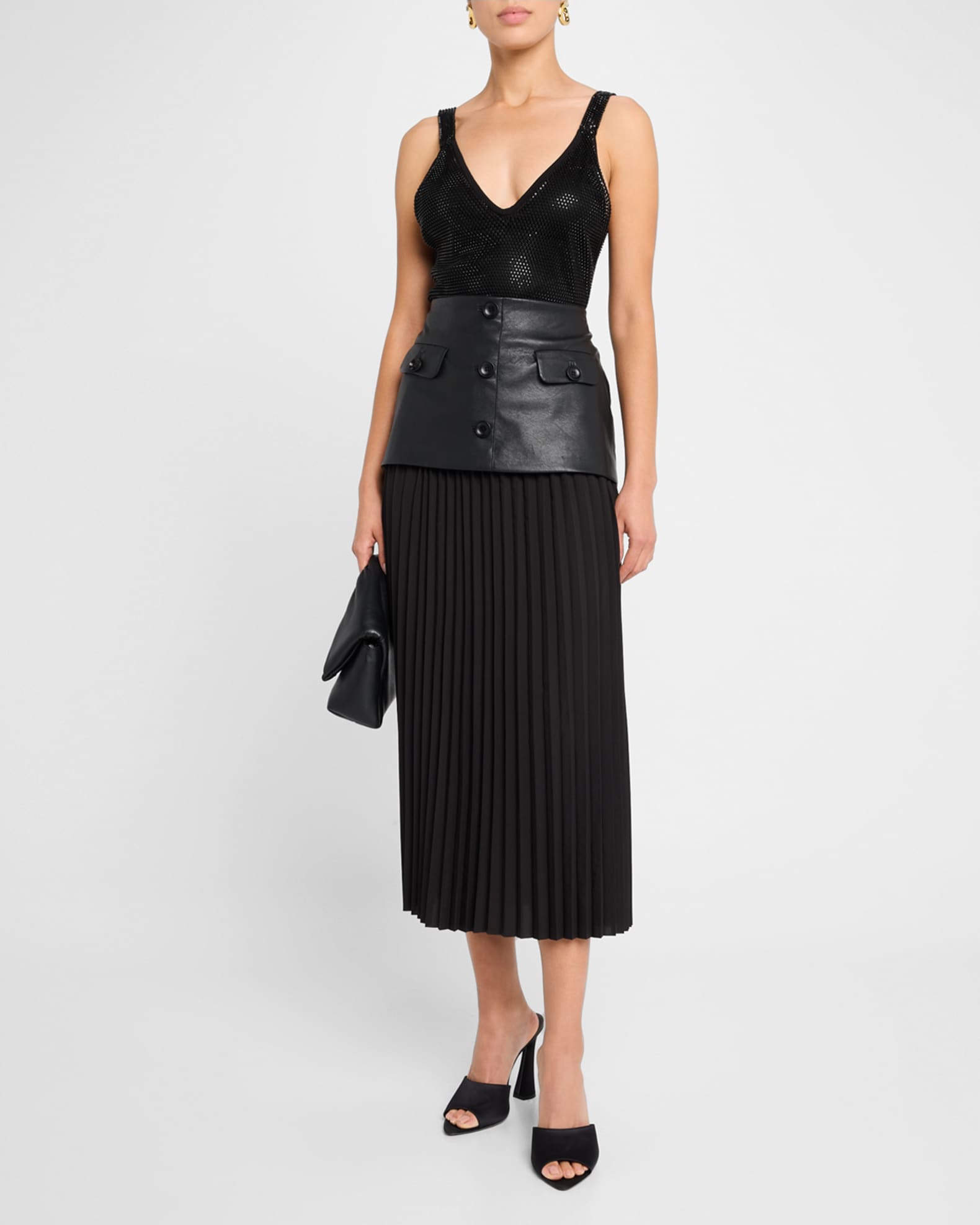 Seventythirty Combo Midi Skirt 1