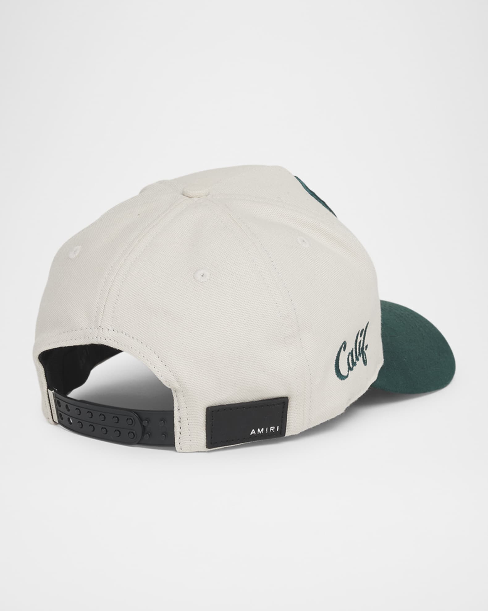 Men's Two-Tone Canvas Logo Baseball Cap 1