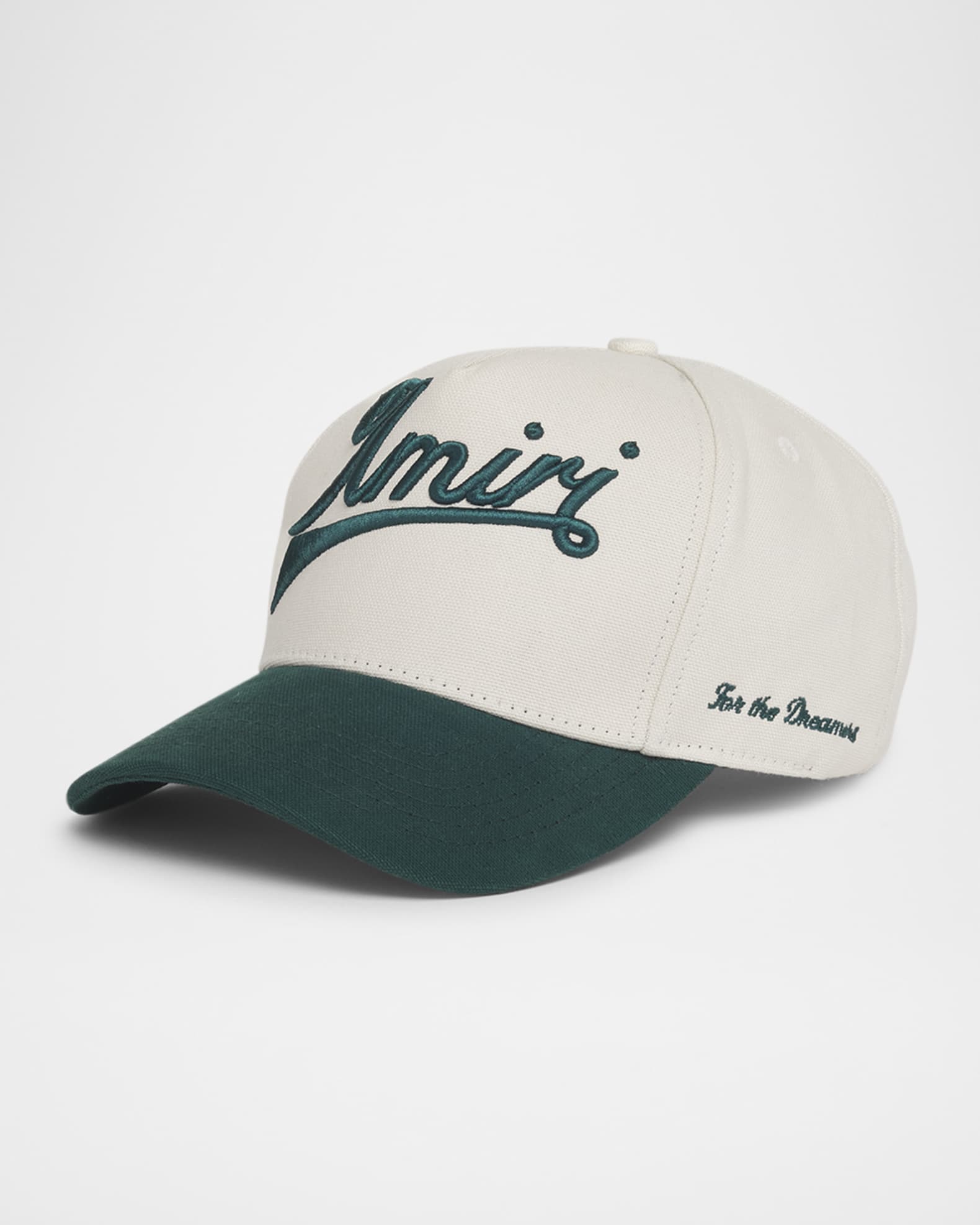 Men's Two-Tone Canvas Logo Baseball Cap 0