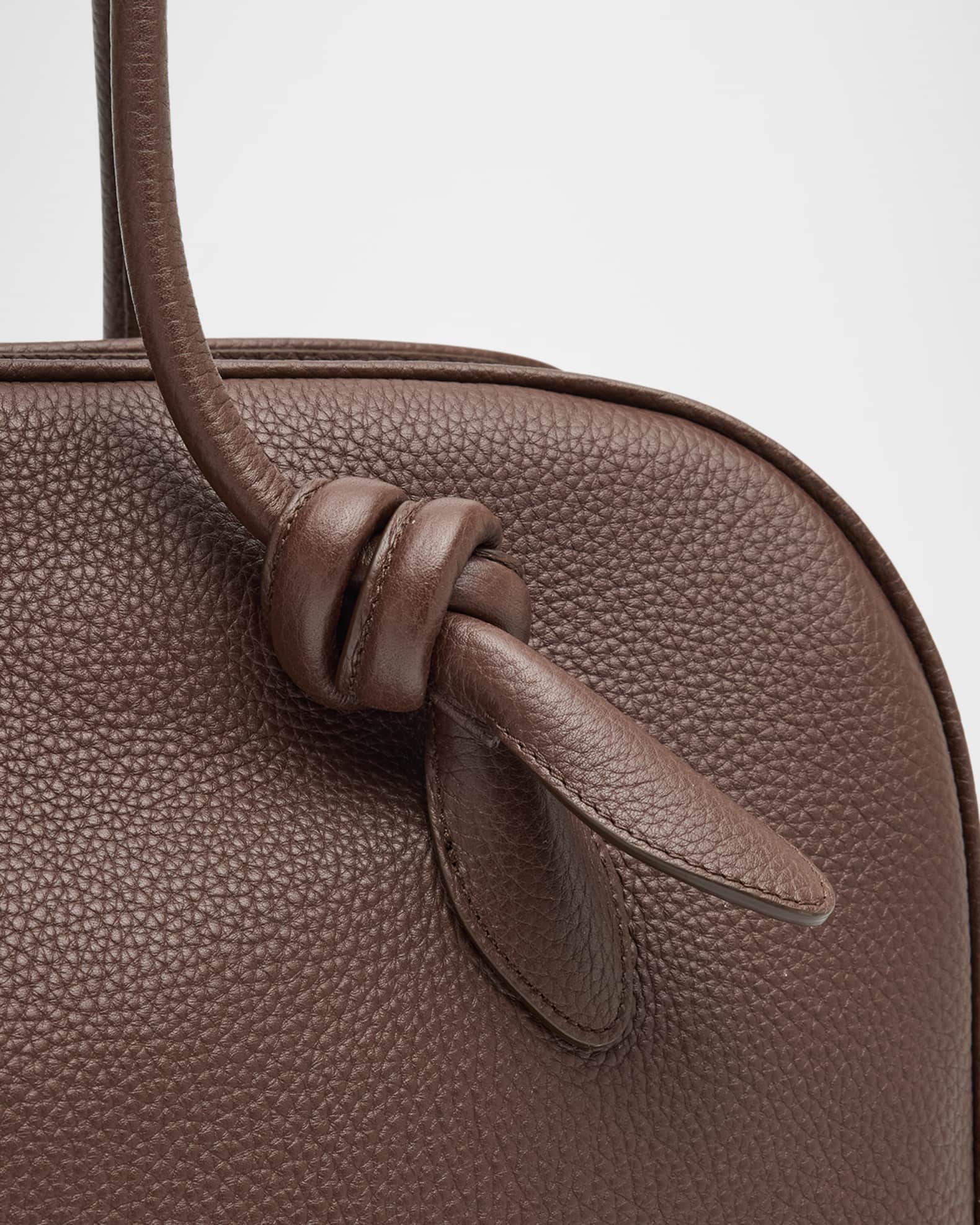 Jacquemus Men's Le Grand Turismo Large Leather Bowling Bag