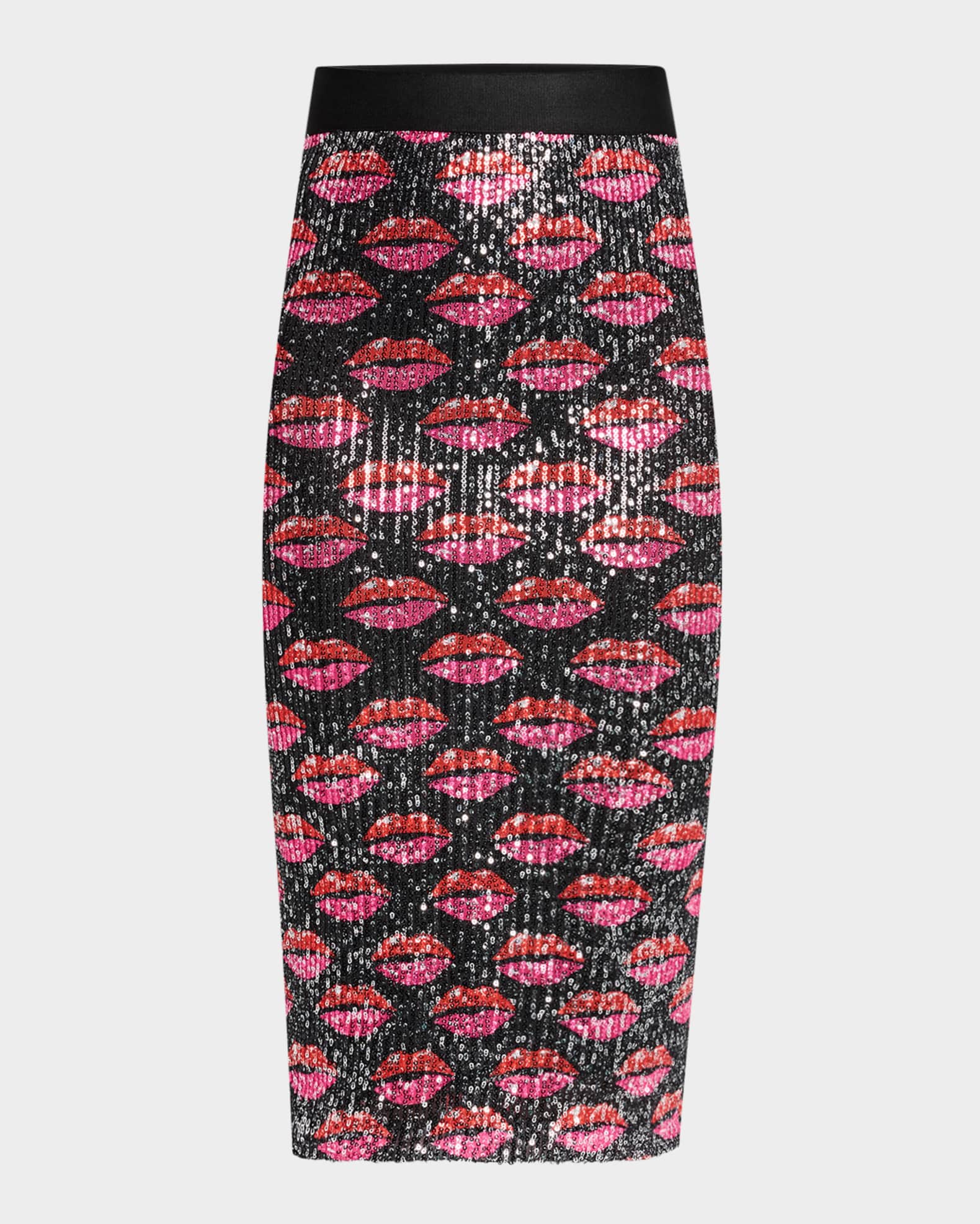 Liza Kiss Kiss Sequined Skirt 0