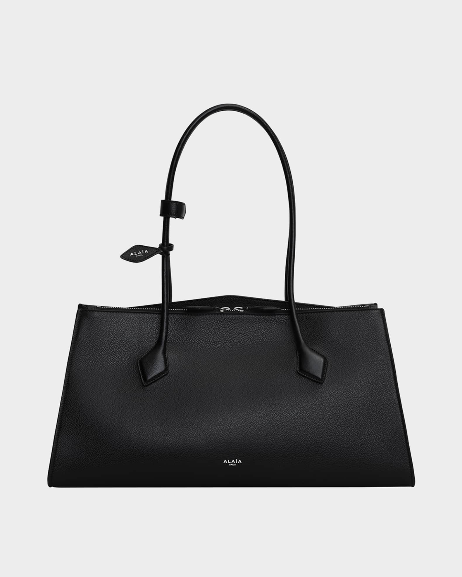 Le Teckel Tote Bag in Grained Leather 0
